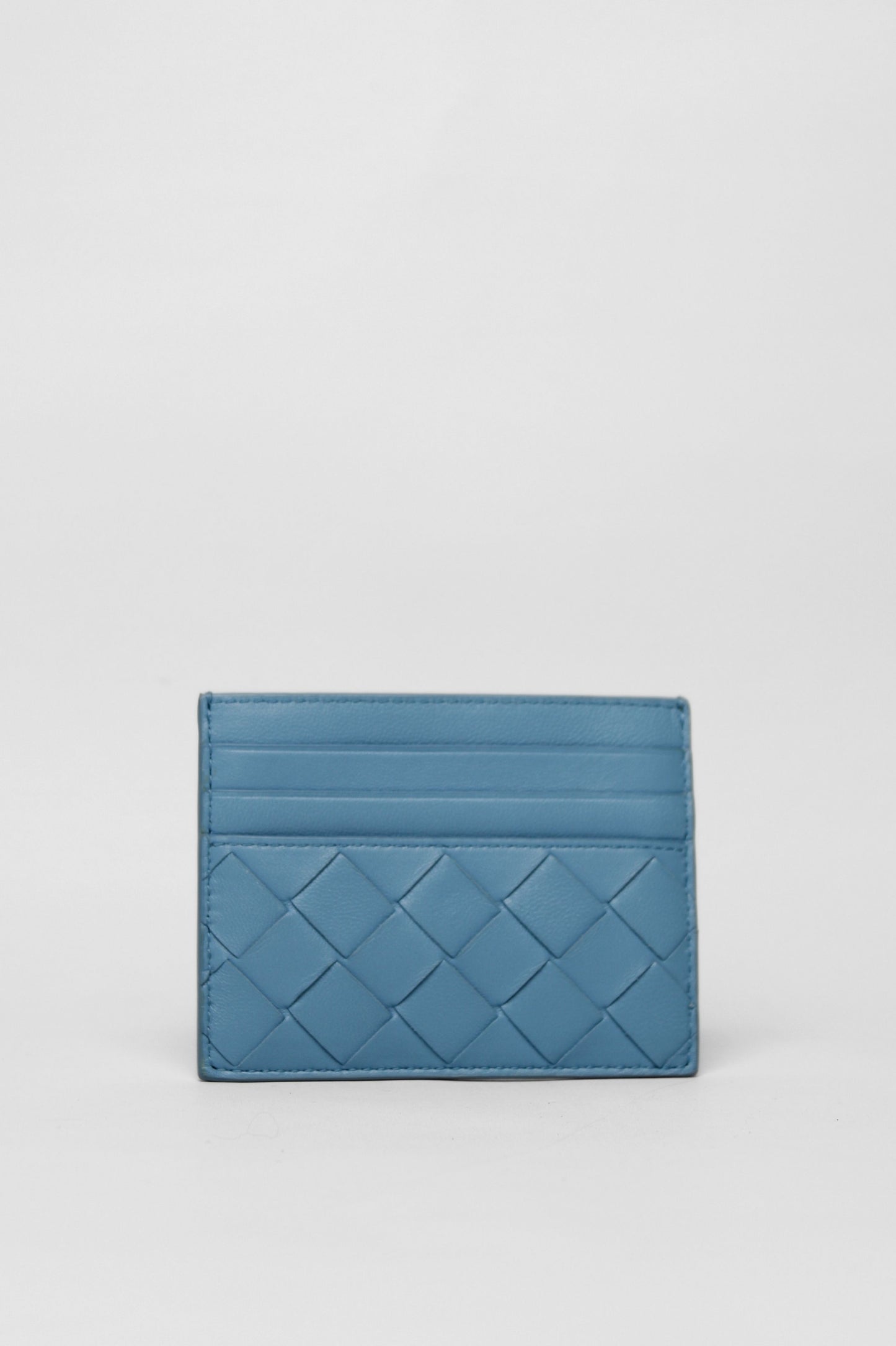 Bottega Veneta Blue Card Holder