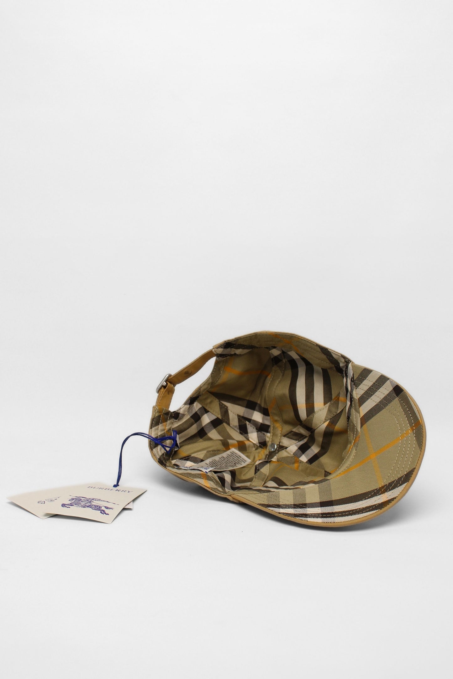 Burberry Taupe Baseball Cap Size L