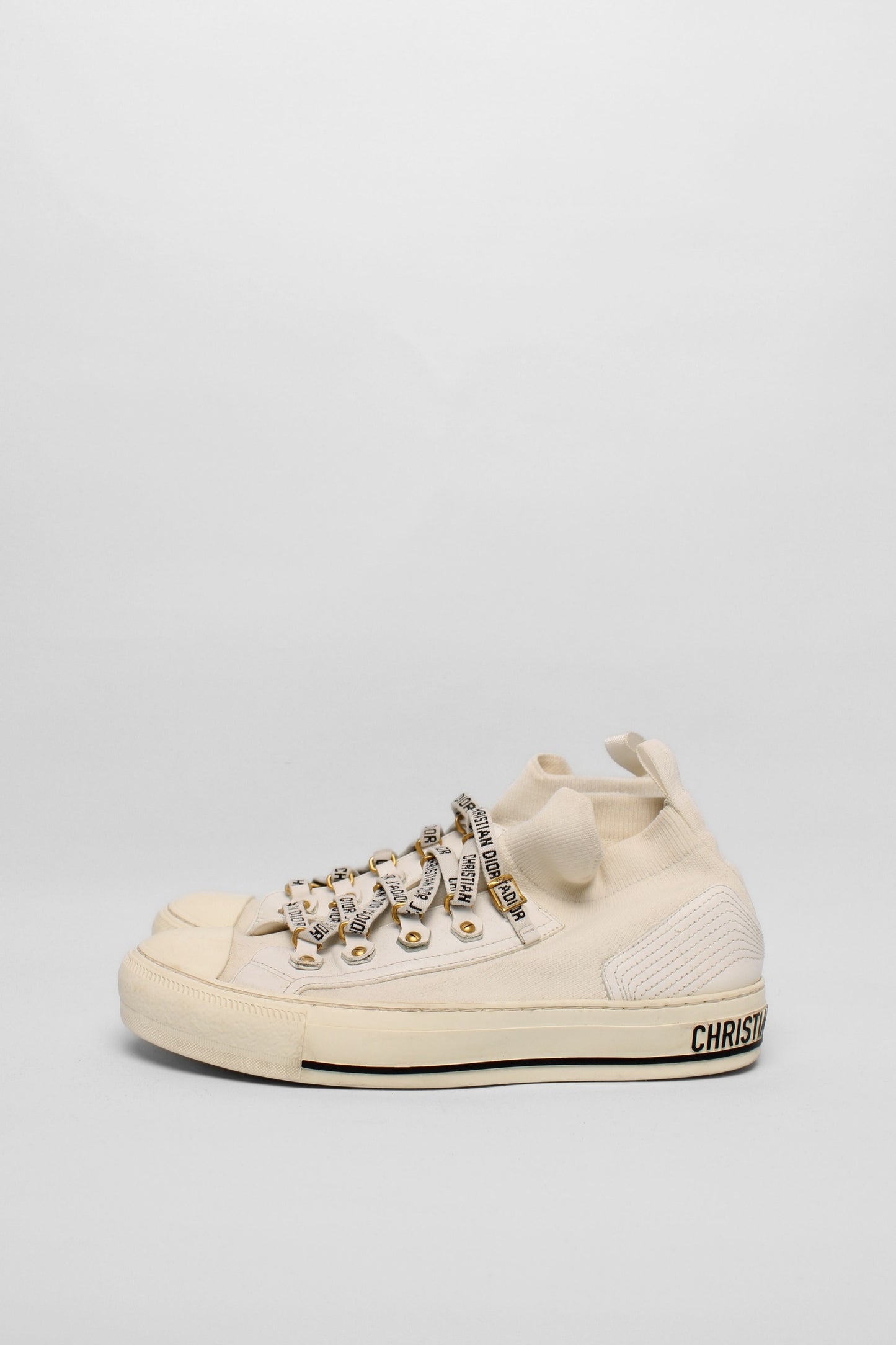Dior White Logo sneakers Size 38
