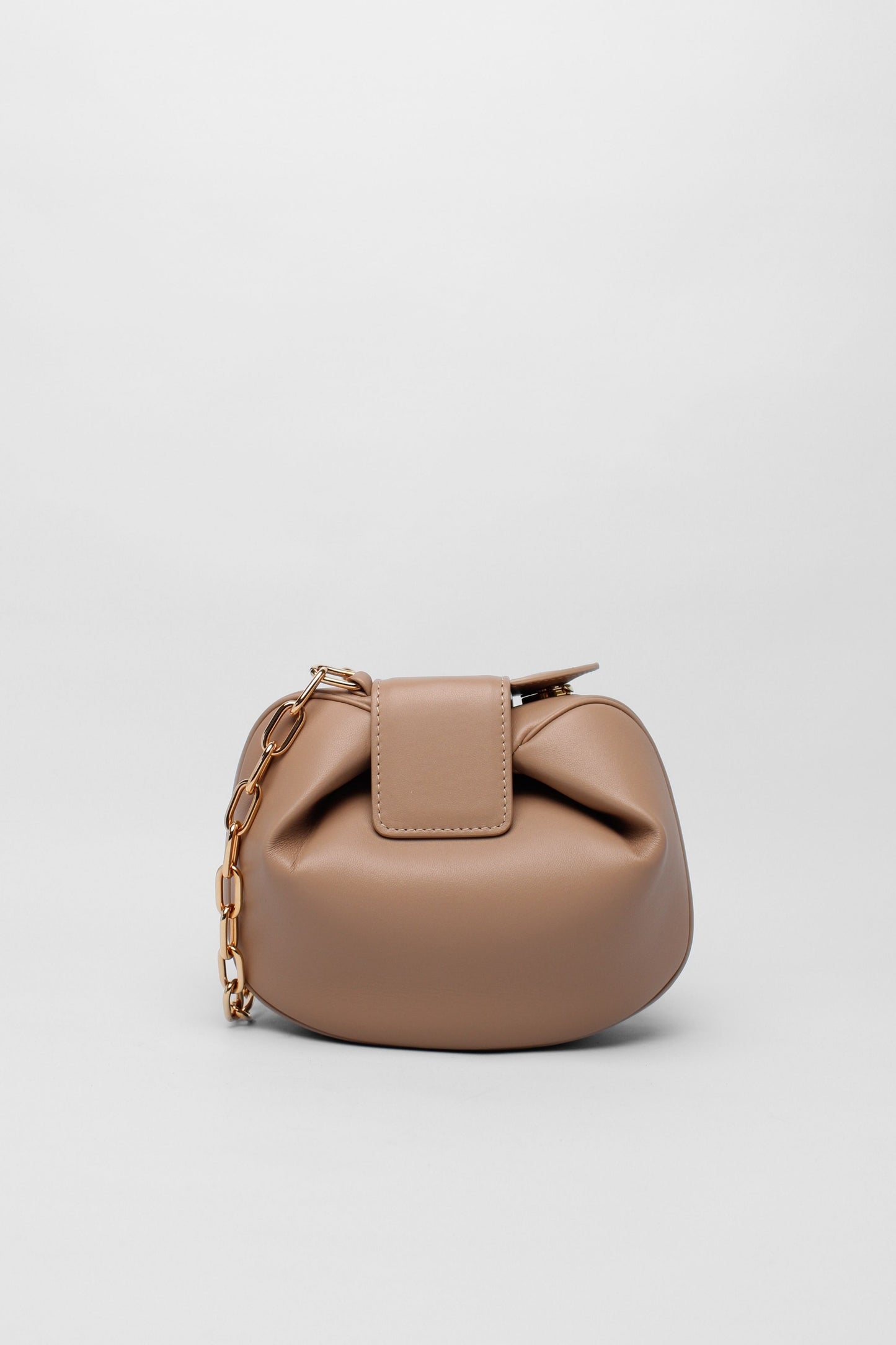 Gabriela Hearst Beige Leather Clutch