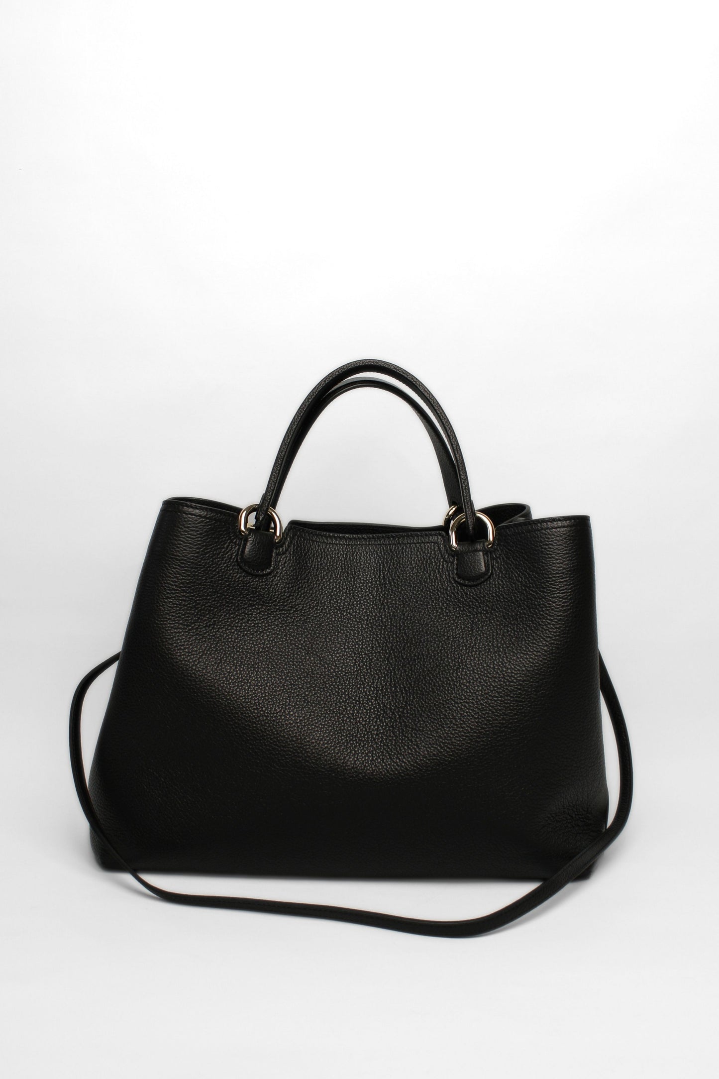 Emporio Armani Black Tote Bag