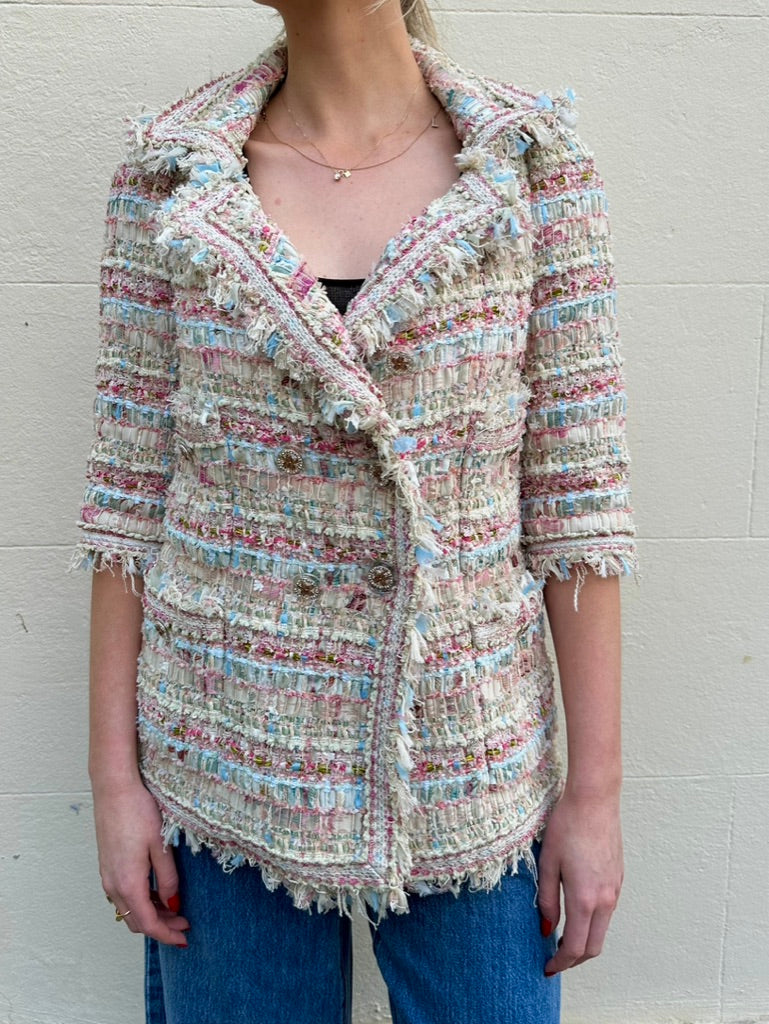Chanel Lesage Multi Jacket Size 38