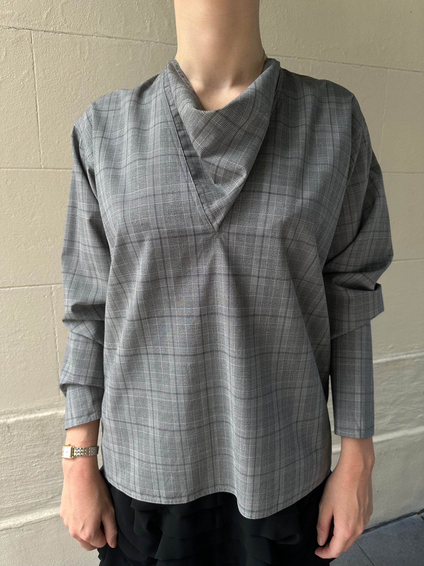 Sophie D'Hoore Check Shirt Size 36