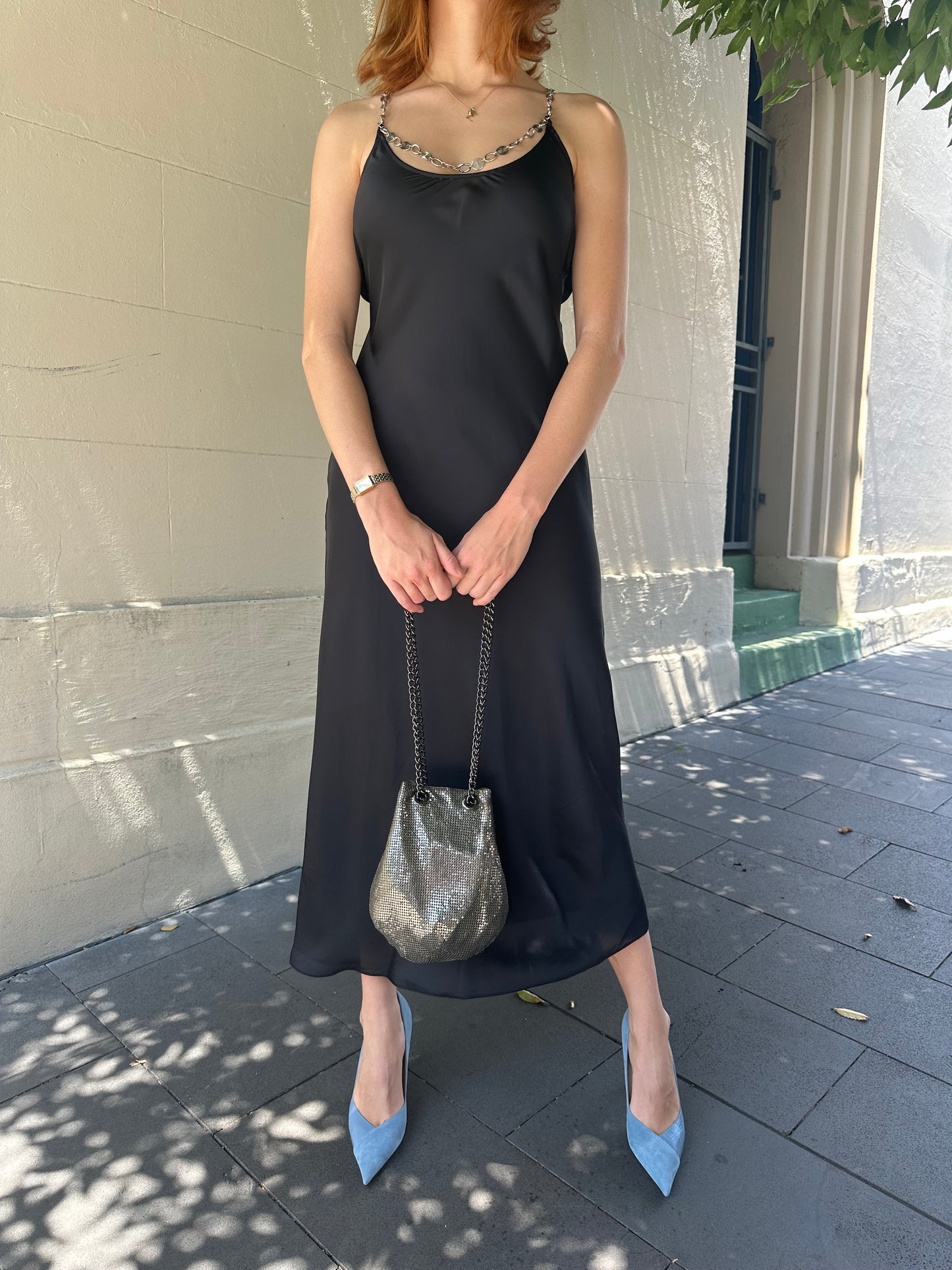 Paco Rabanne Black Silk Dress Size 36
