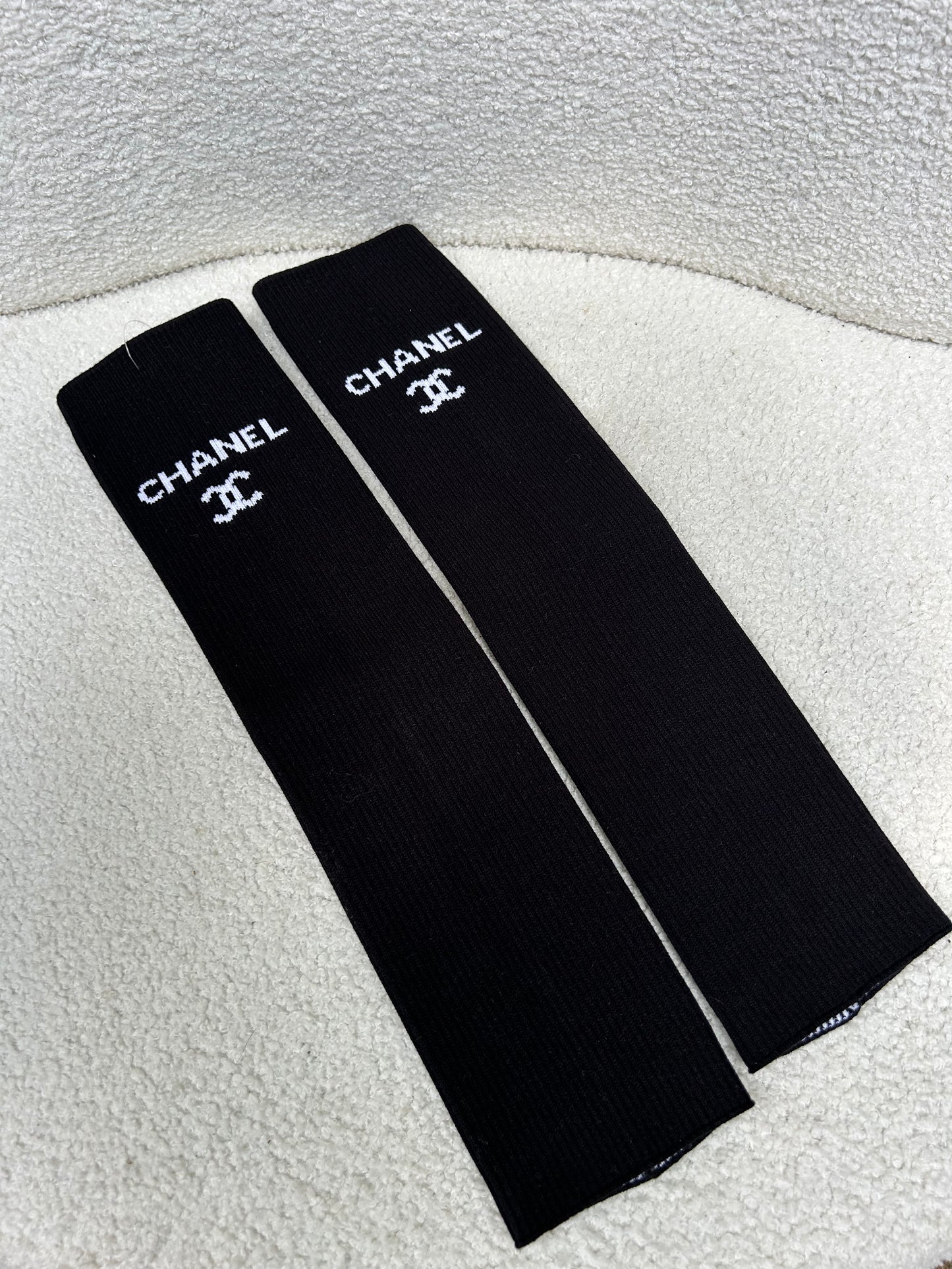 Chanel Black Armwarmers