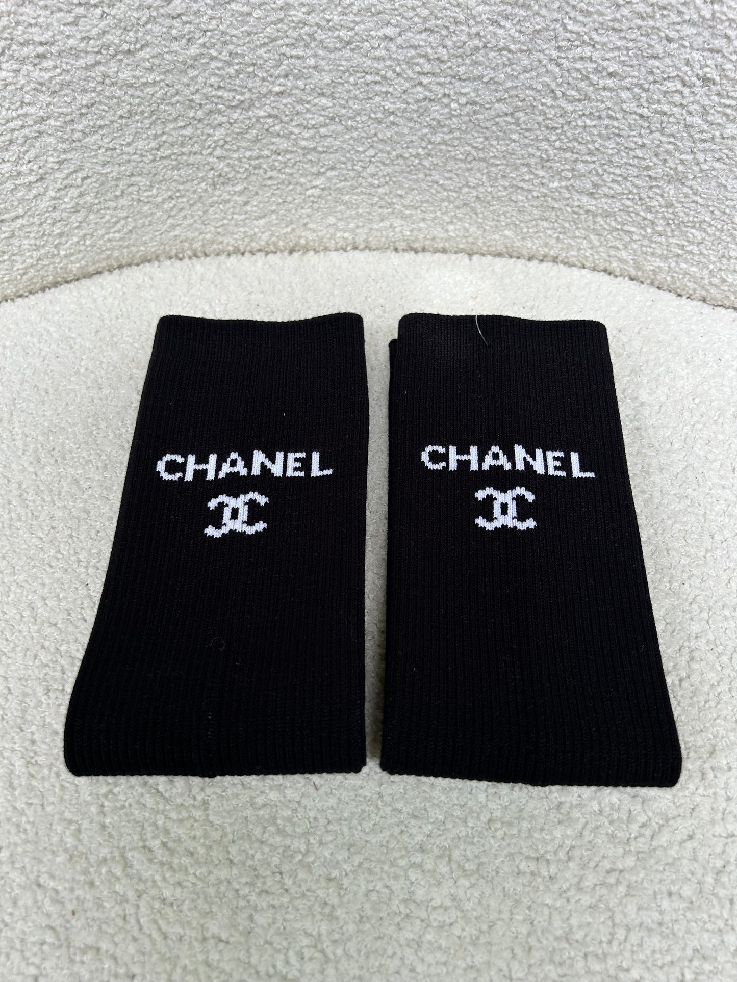 Chanel Black Armwarmers
