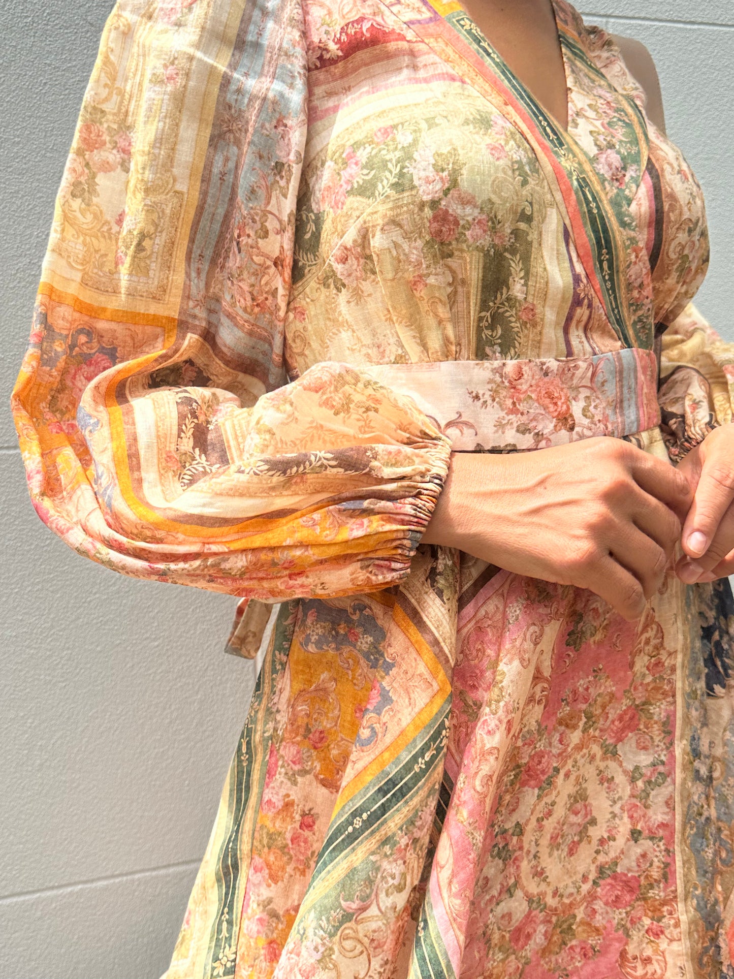 Zimmermann Floral Print Mini Dress Size 0