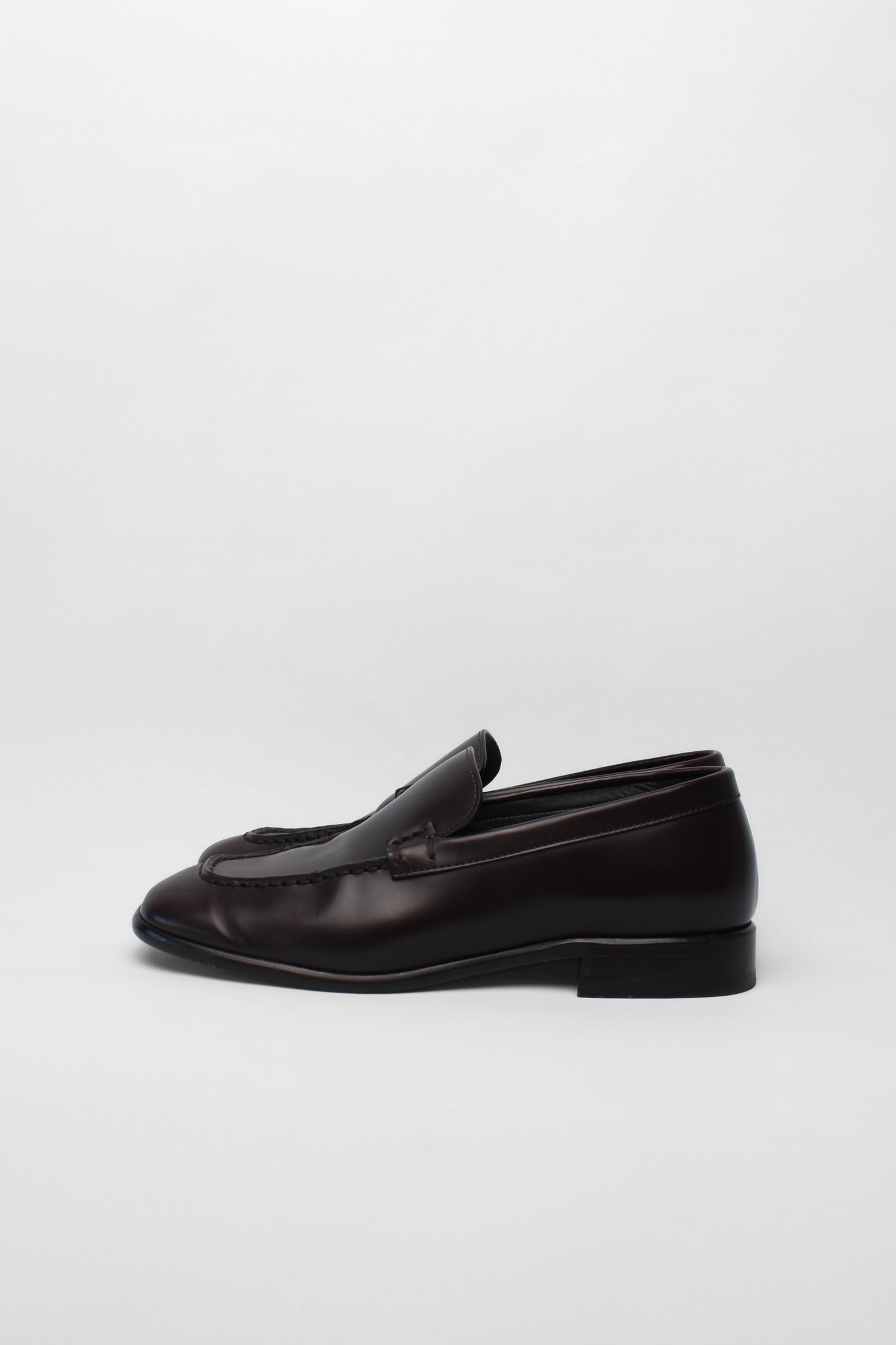 The Row Chocolate Loafers Size 35.5