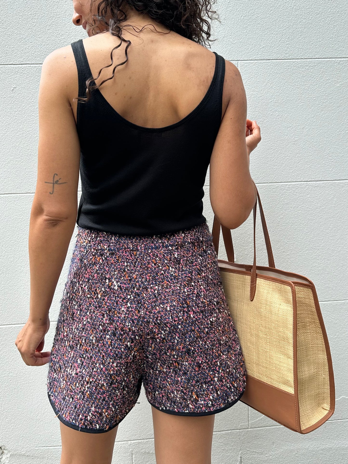 Chloe BLack Knit Singlet Size M