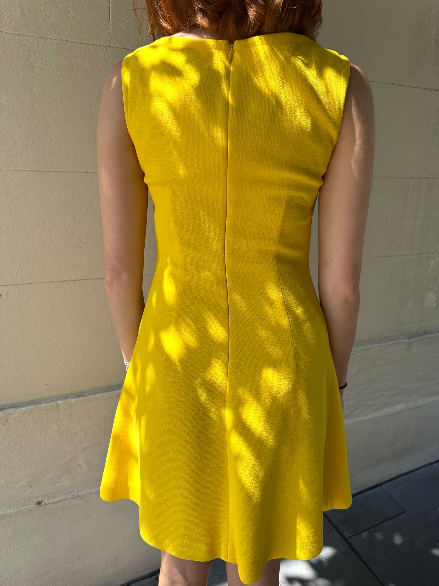 Christian Dior Yellow Dress Size 36