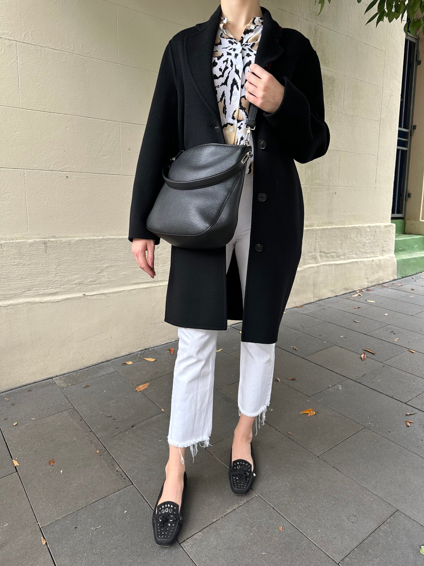 Acne Studios Black Wool Coat Size 32