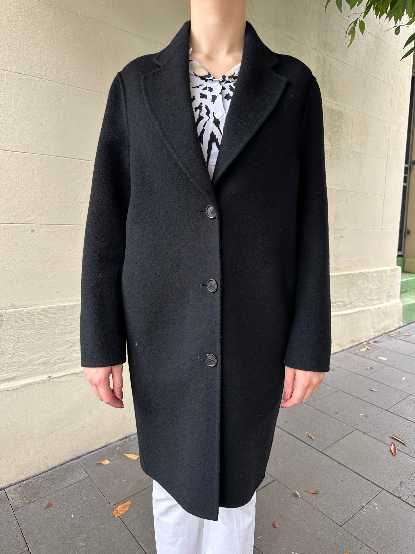 Acne Studios Black Wool Coat Size 32