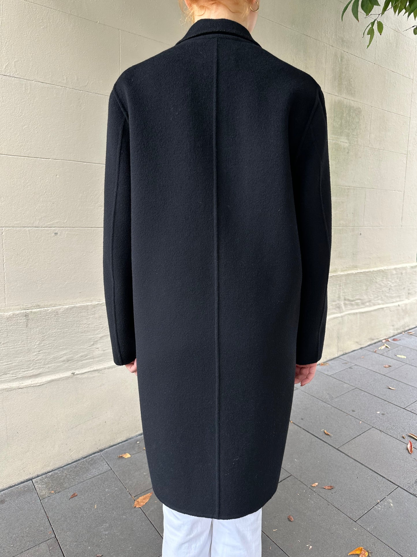 Acne Studios Black Wool Coat Size 32
