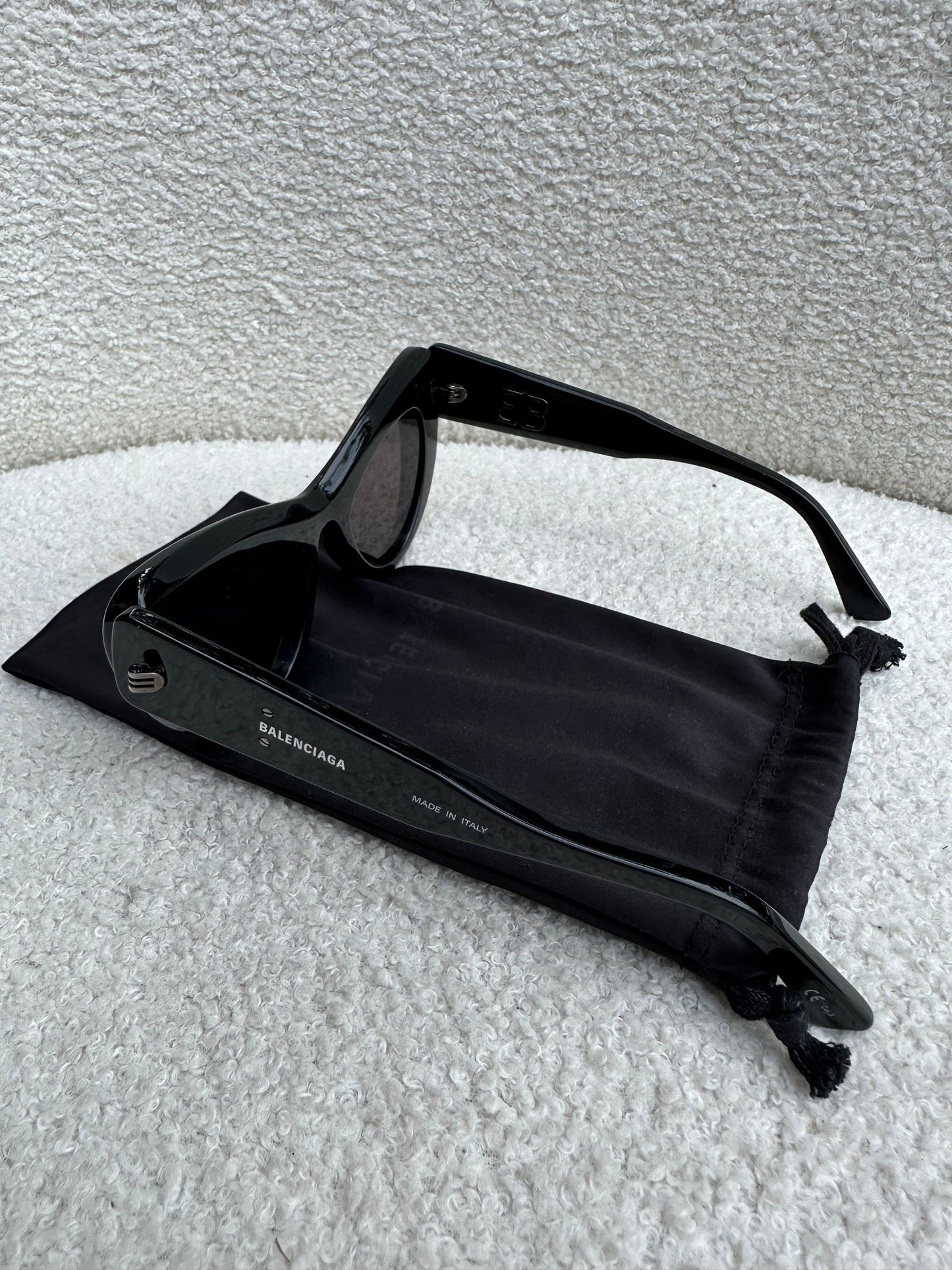 Balenciaga Inside Out Black Sunglasses