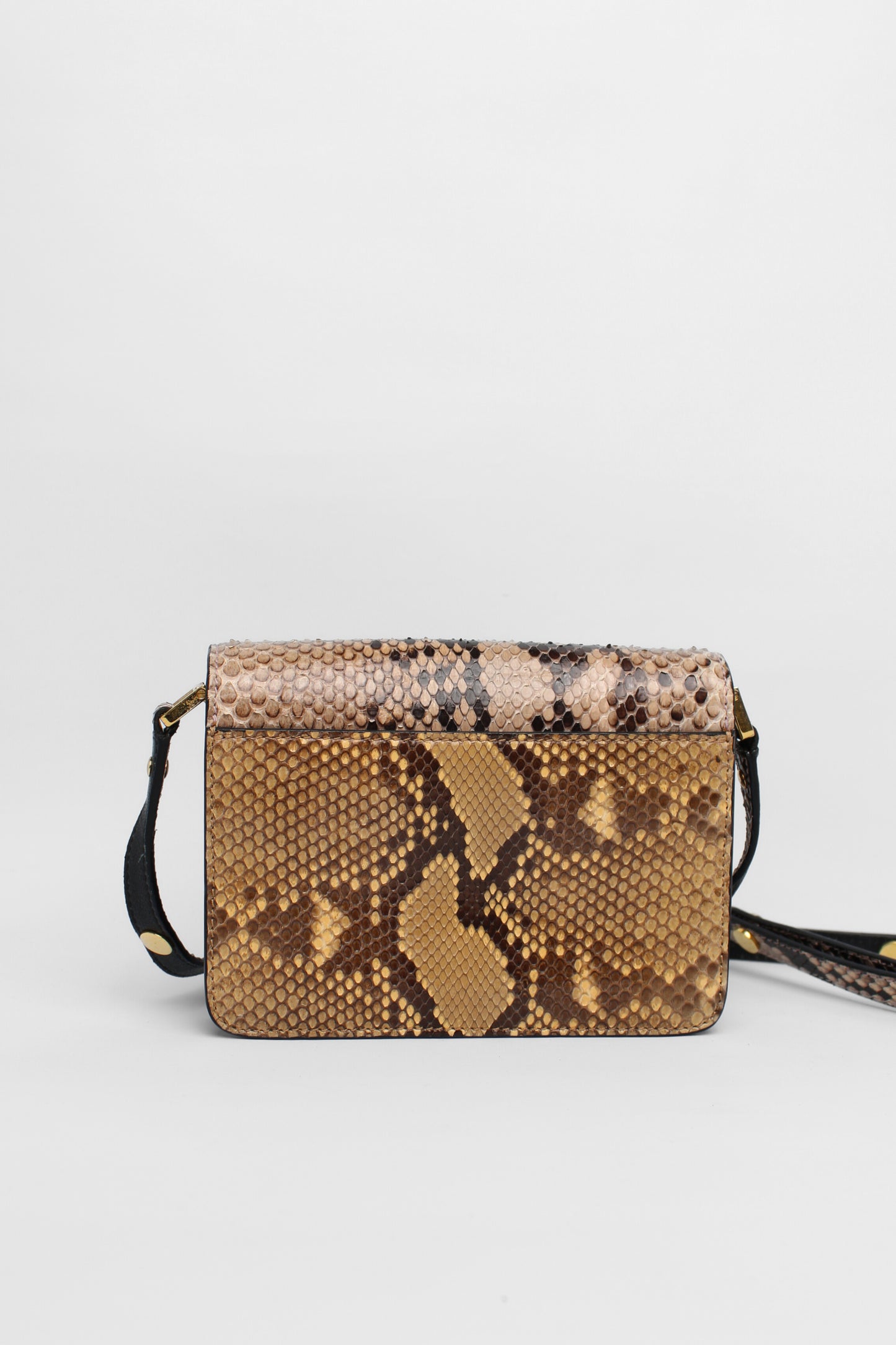Marni Small Trunk Python Bag