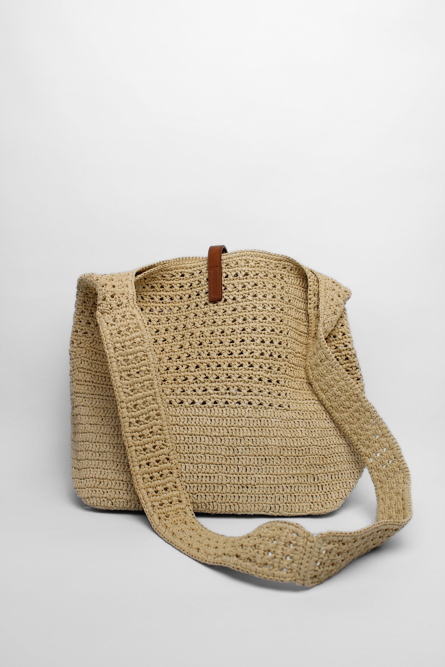 YSL Raffia Hobo Bag