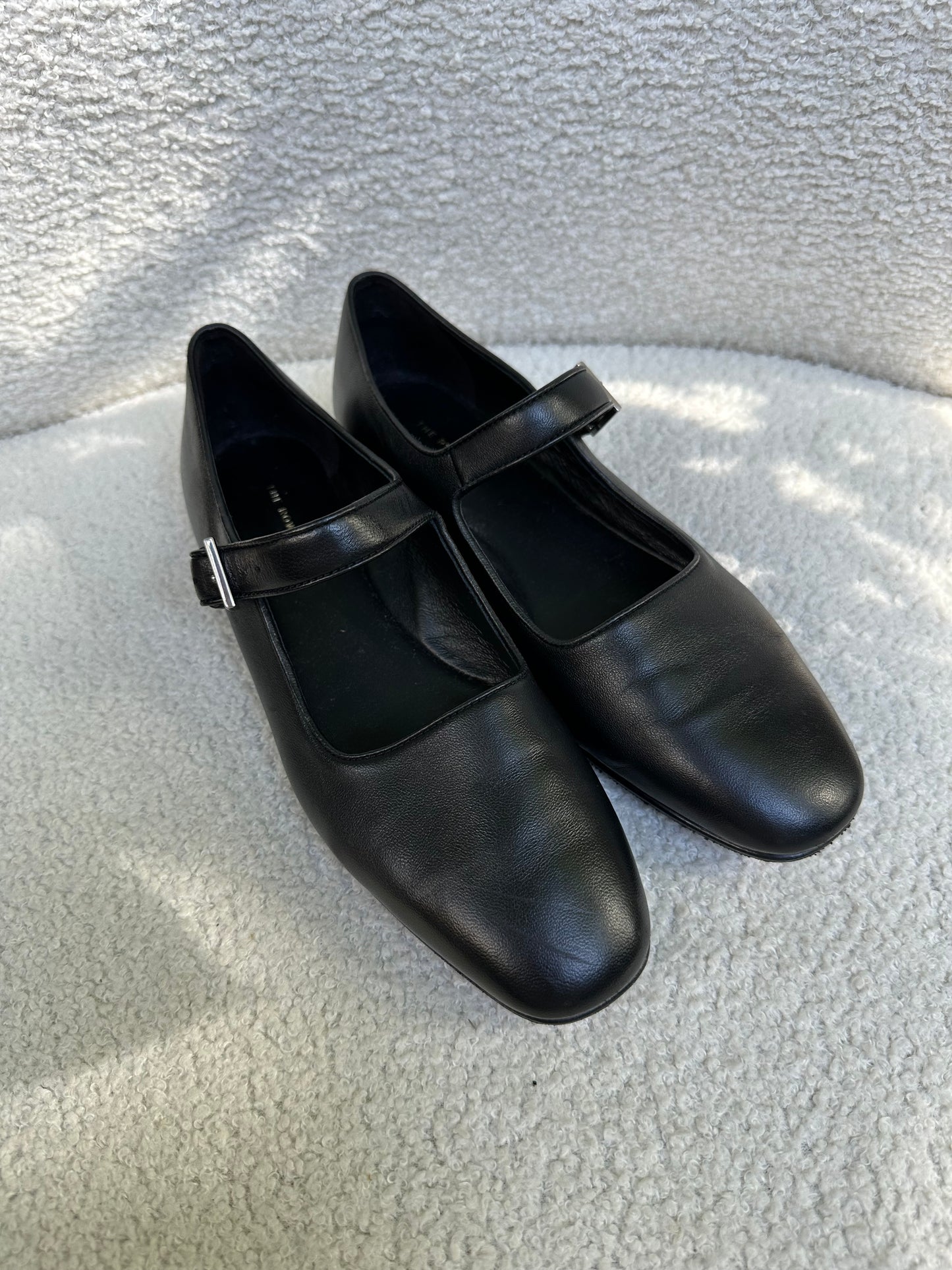 The Row Mary Jane Black Shoes Size 35.5