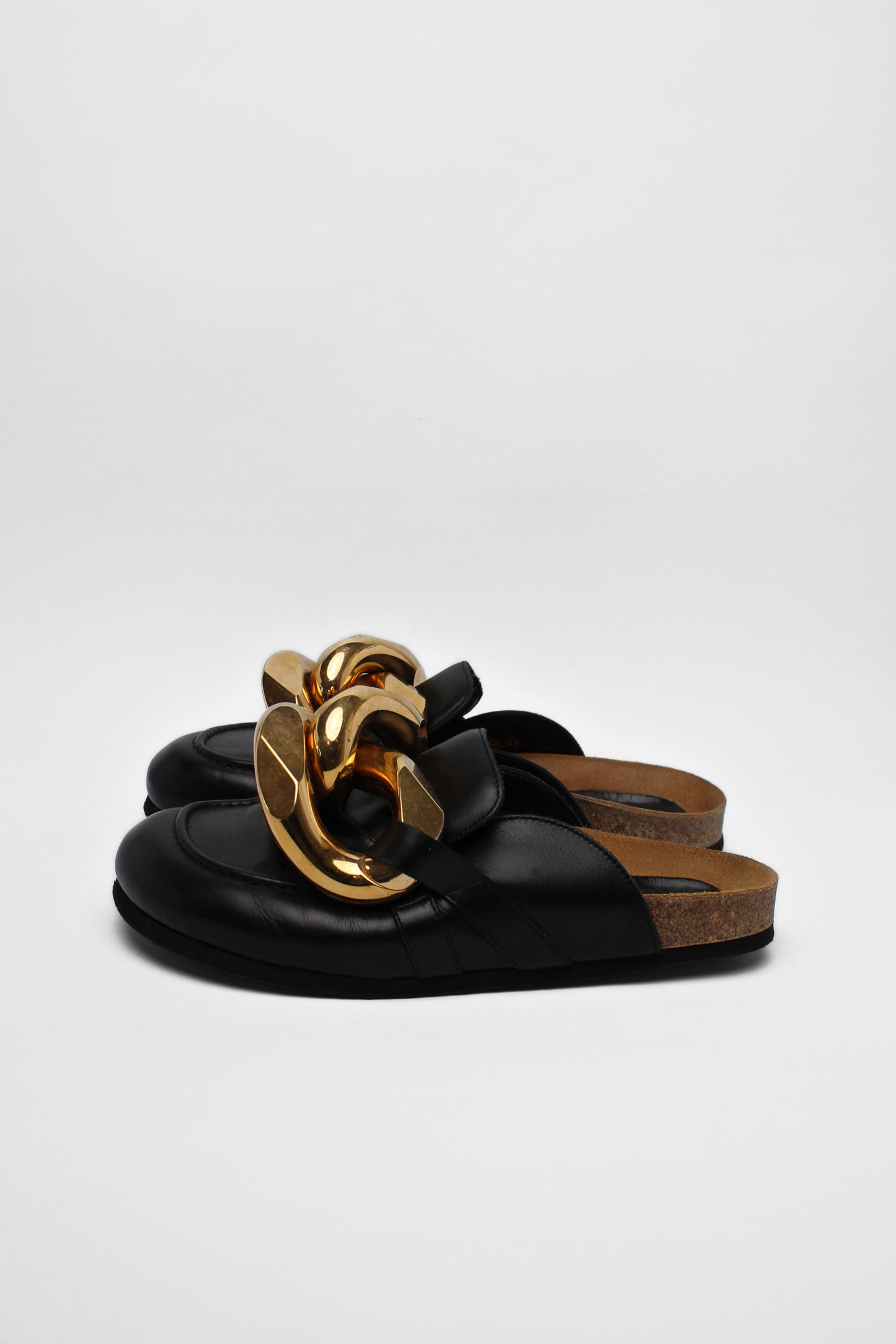 JW Anderson Chain Black Mules Size 38