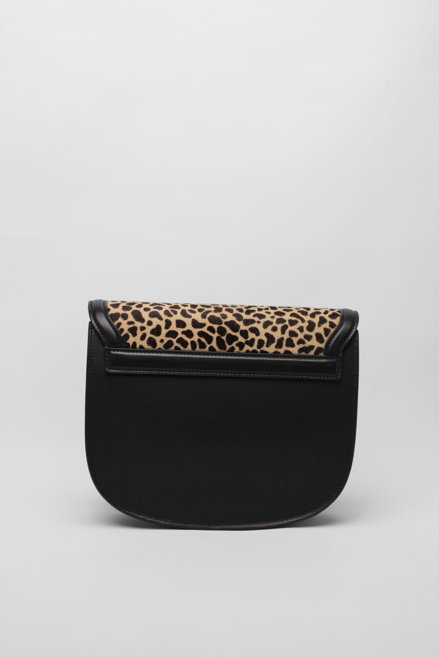 Saint Laurent Leopard and Black Bag