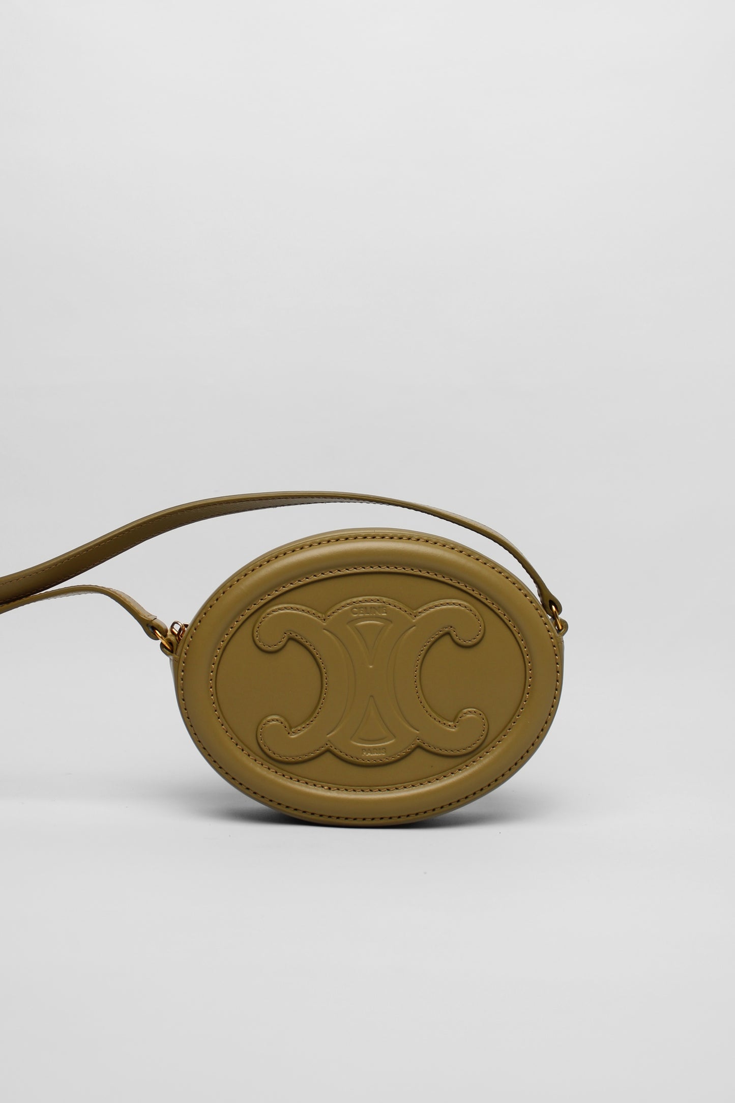 Celine Round Triomphe Oval Bag