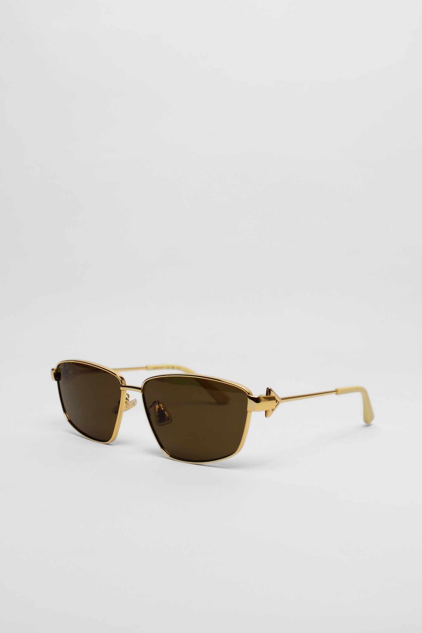 Bottega Veneta Gold Sunglasses