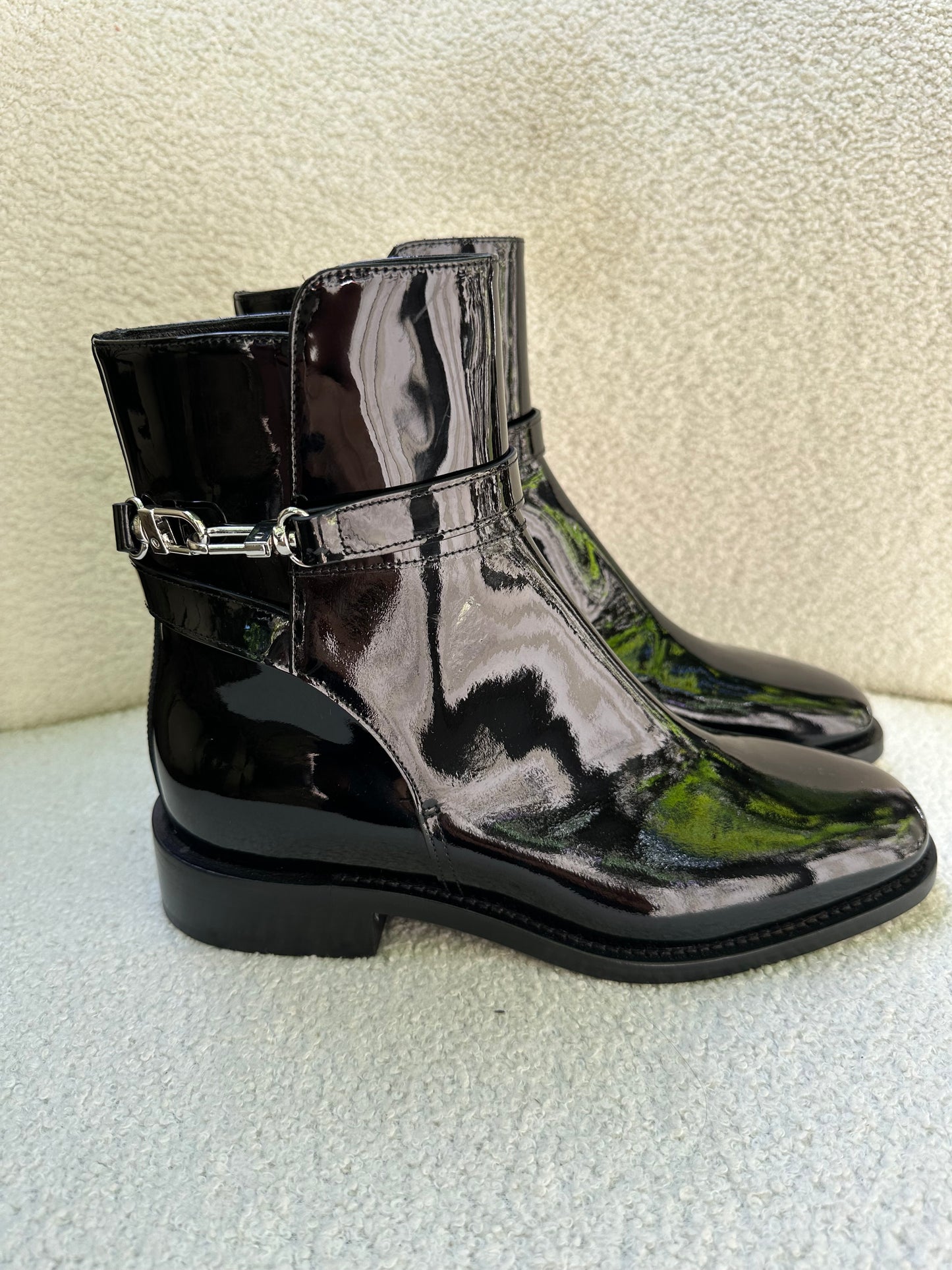 Toteme Black Patent Boots Size 39