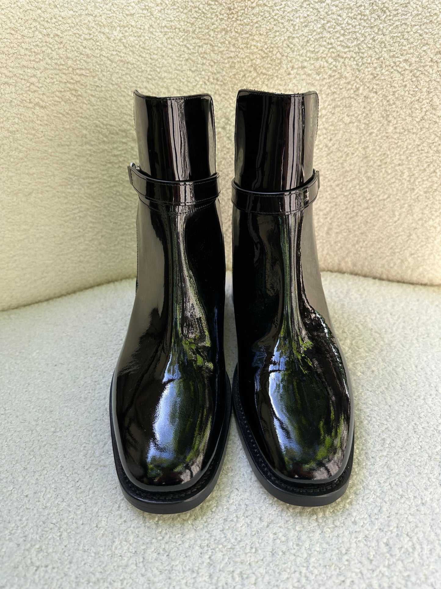 Toteme Black Patent Boots Size 39