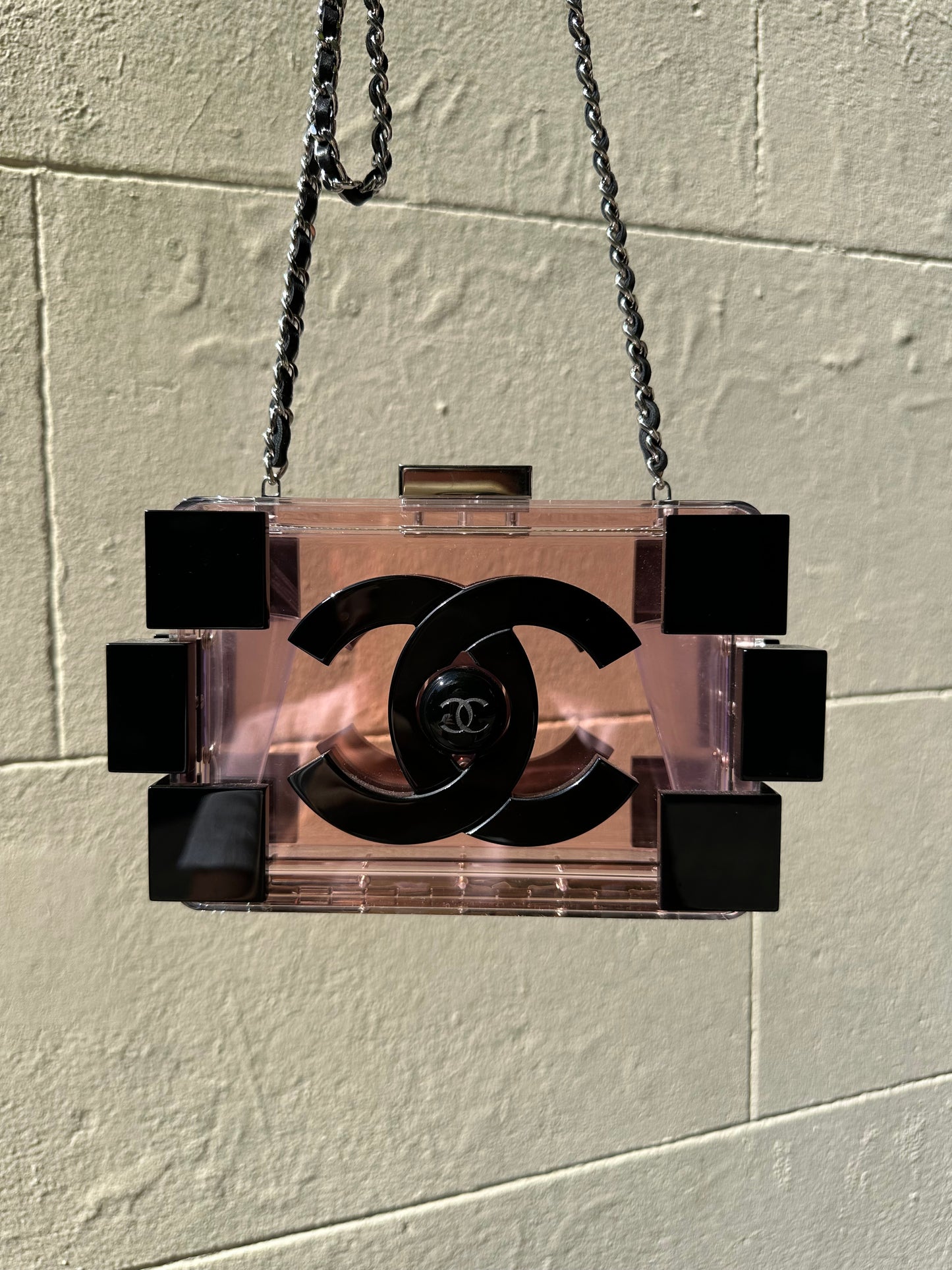 Chanel Box Perspex Bag