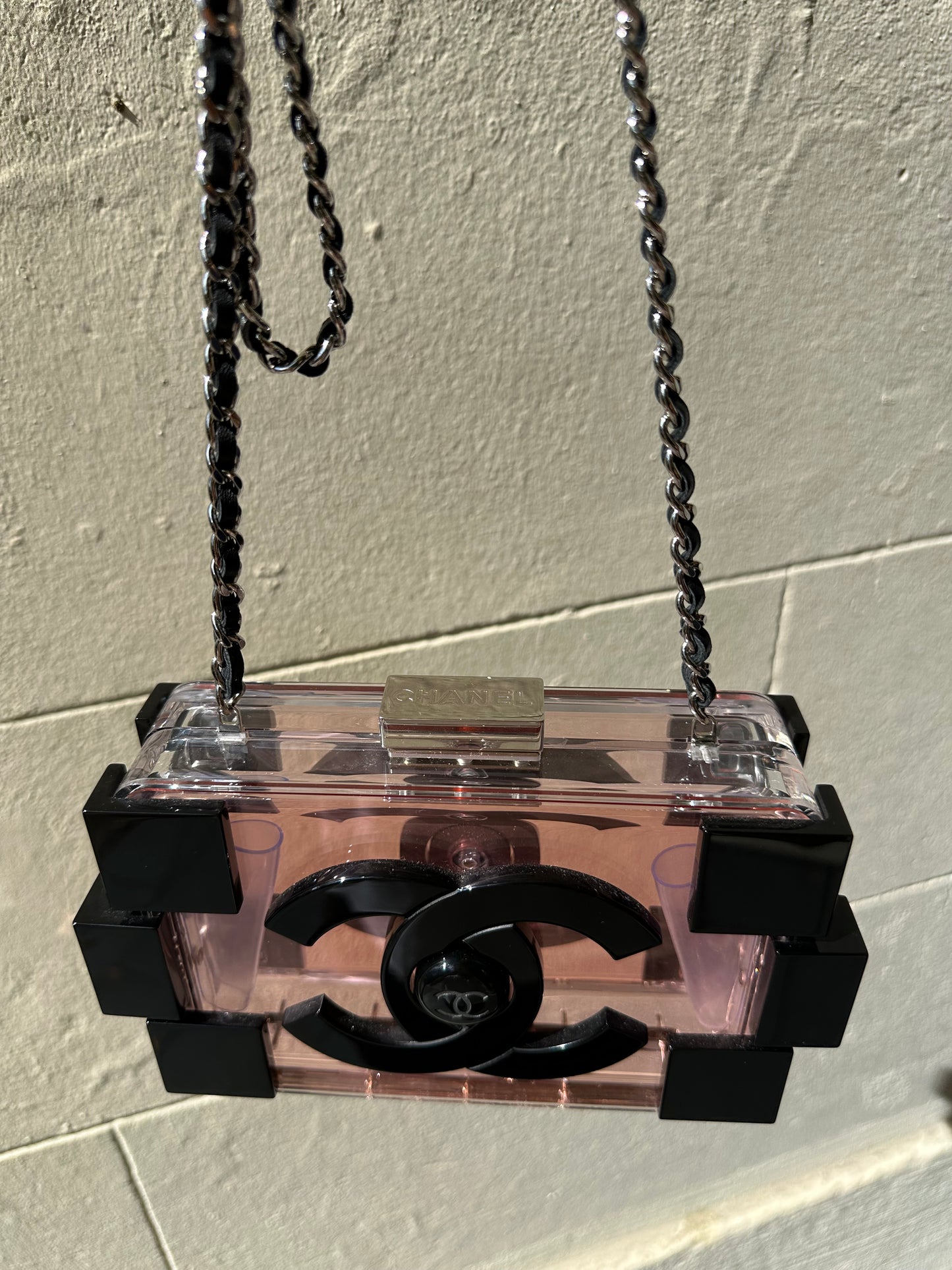 Chanel Box Perspex Bag