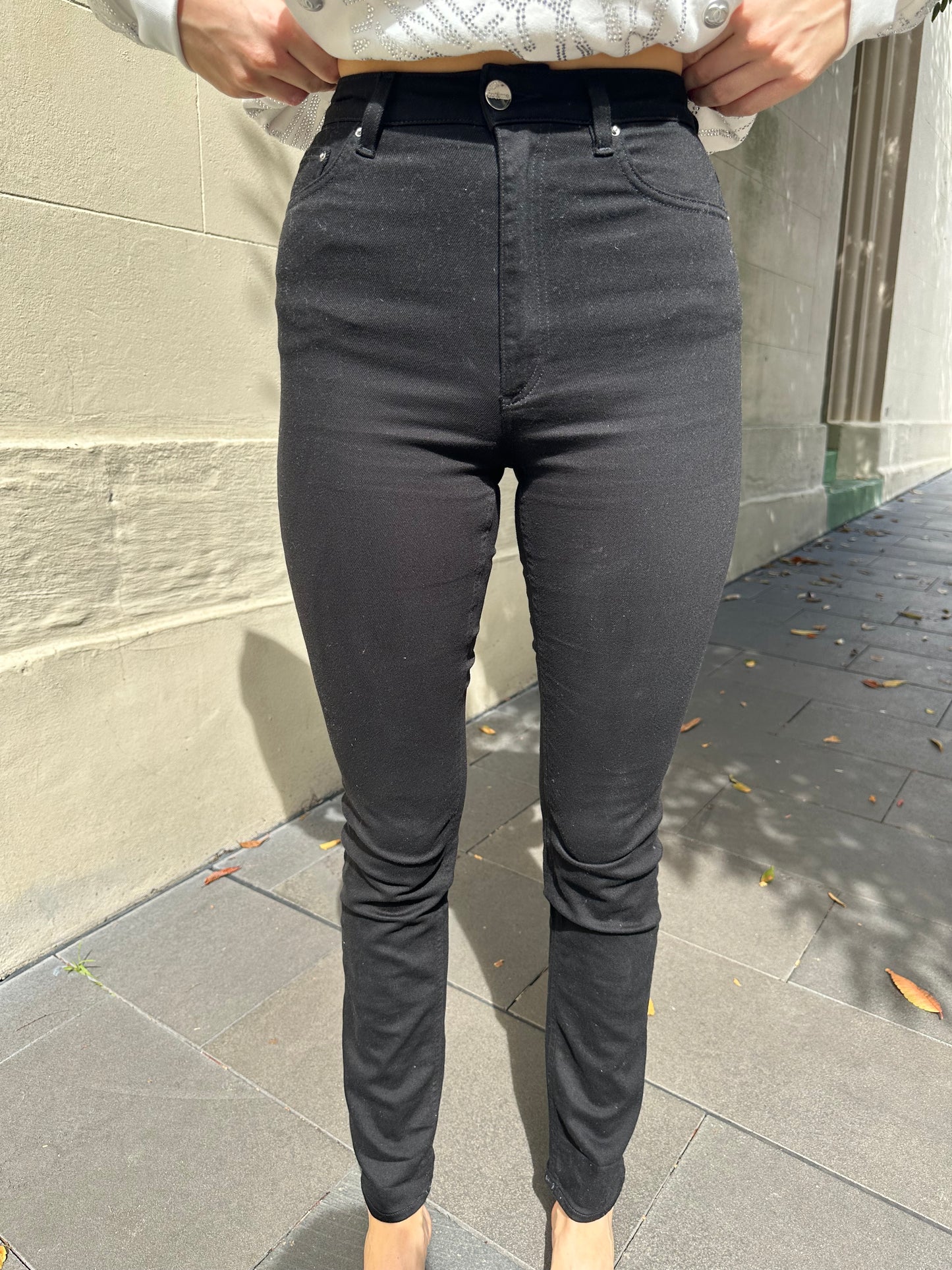 Toteme Black Jeans Size 26