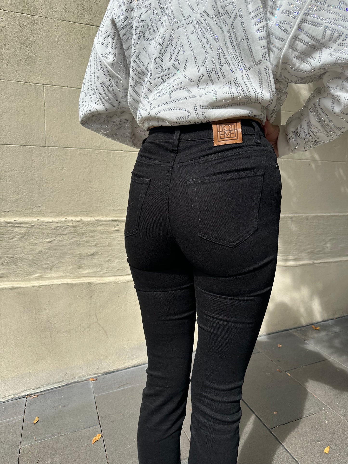 Toteme Black Jeans Size 26