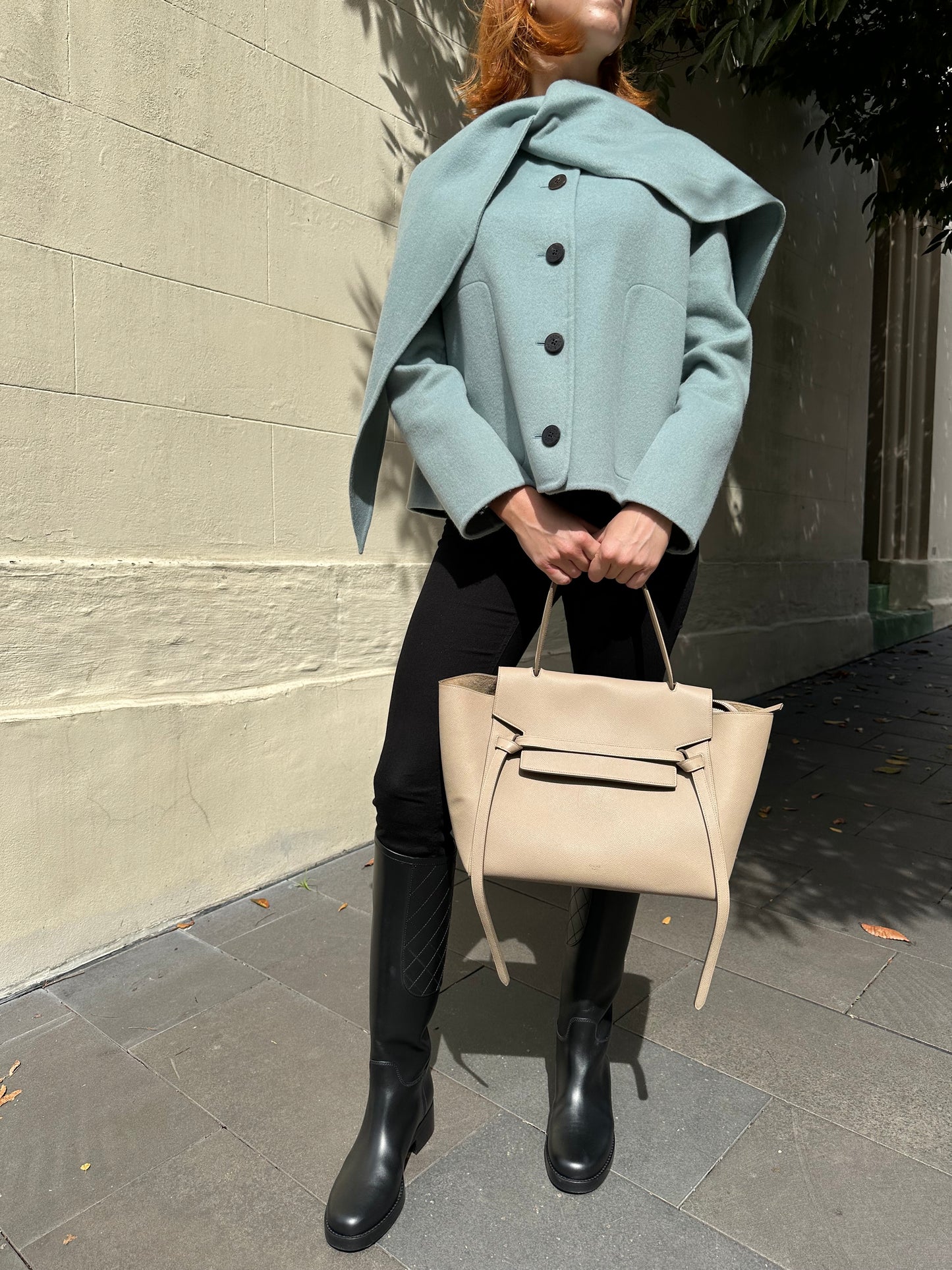 Hermes Cashmere Blue Jacket Size 38