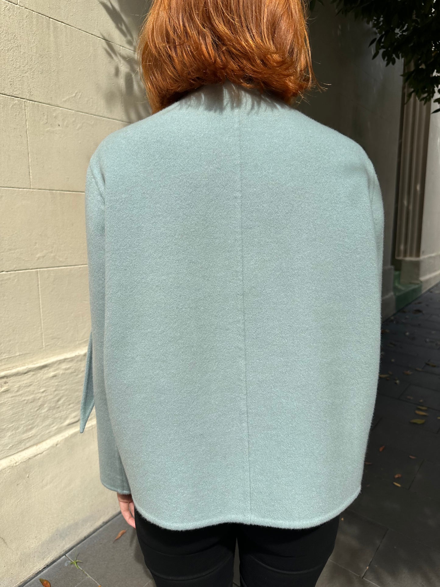Hermes Cashmere Blue Jacket Size 38