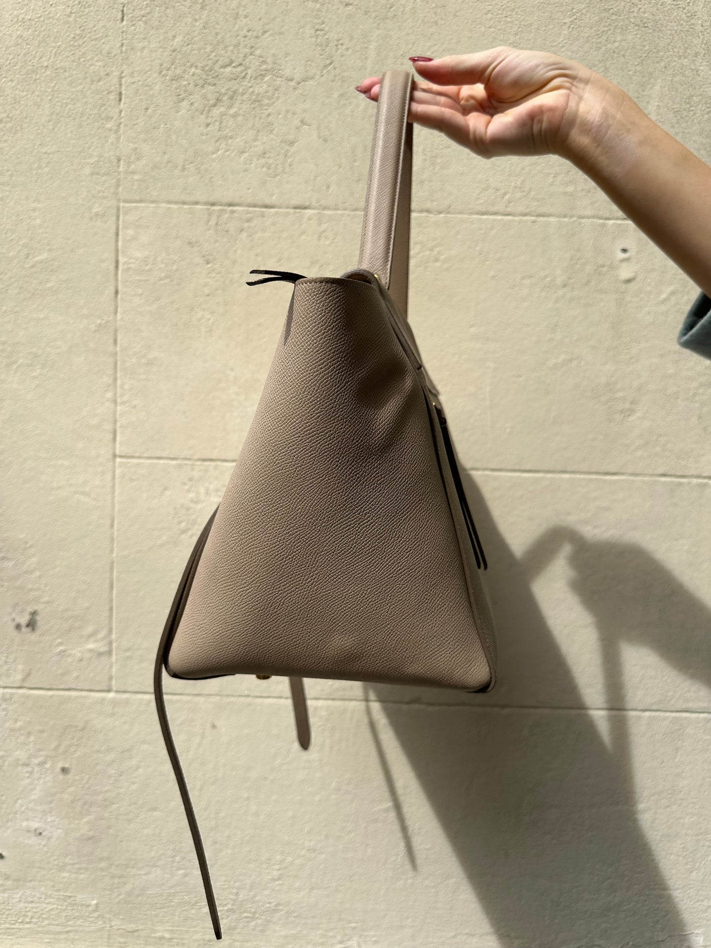 Celine Beige Large Belt Bag