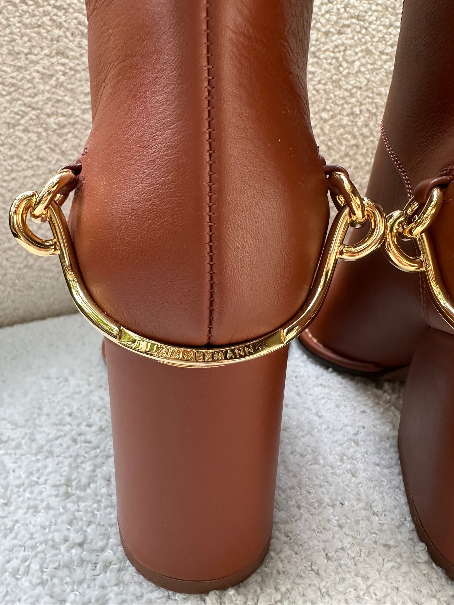 Zimmermann Tan Short Boots Size 36