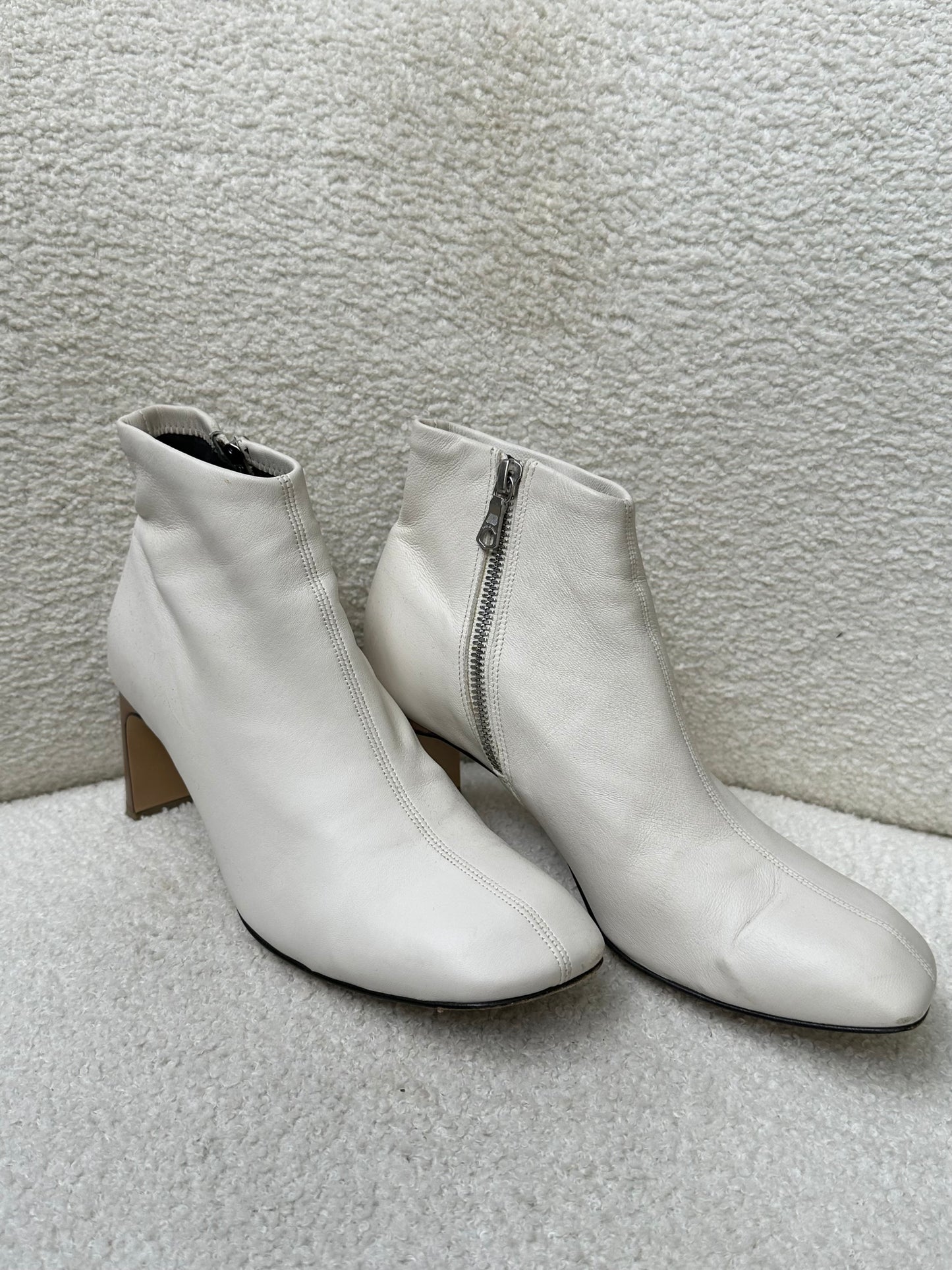 Rag & Bone White Ankle Boots Size 37