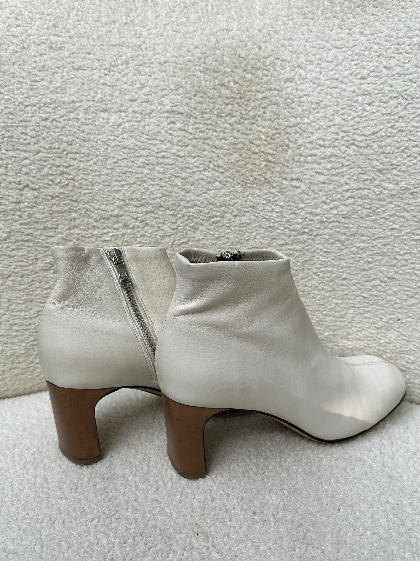 Rag & Bone White Ankle Boots Size 37
