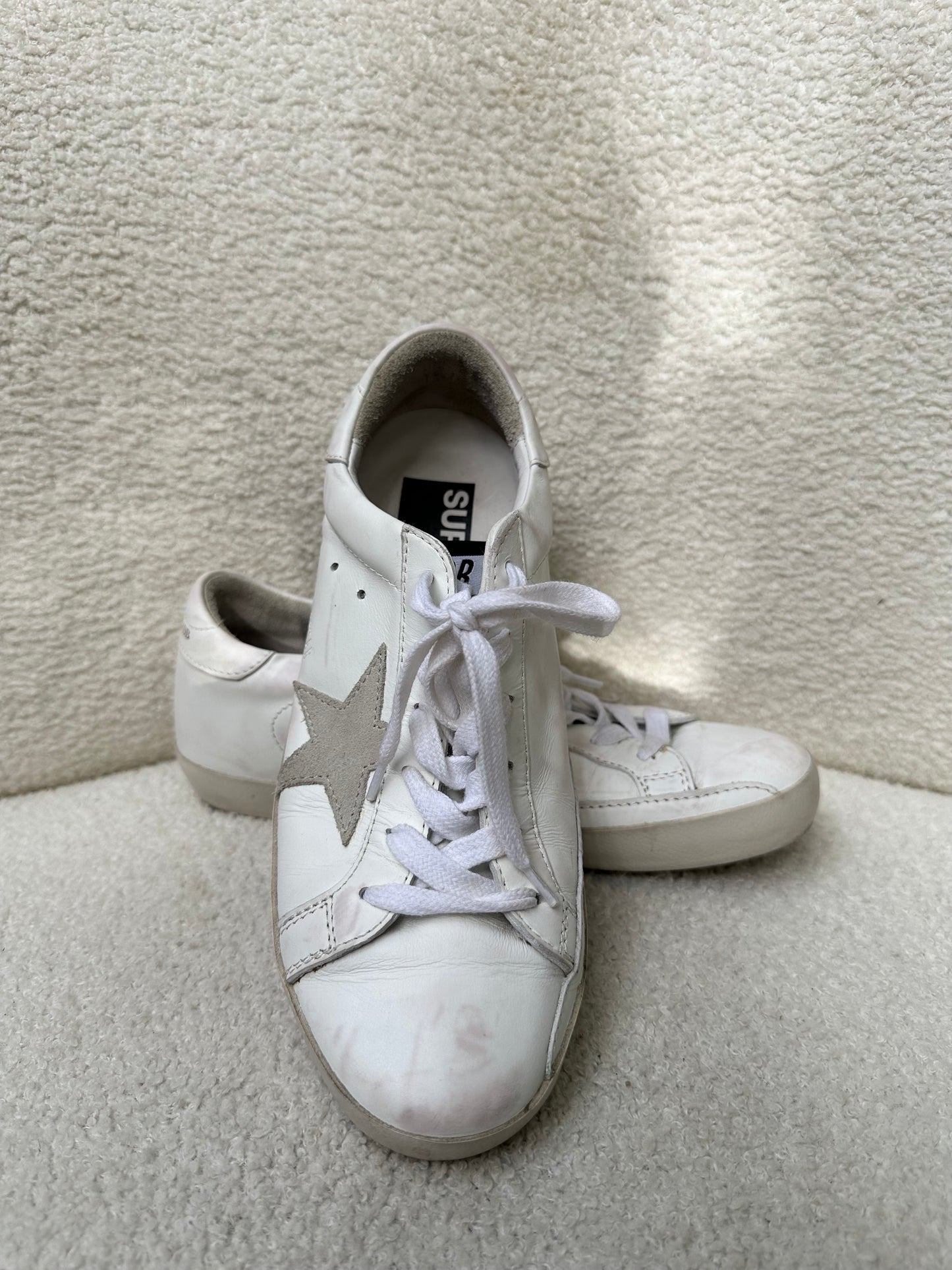 Golden Goose White Sneakers Size 37