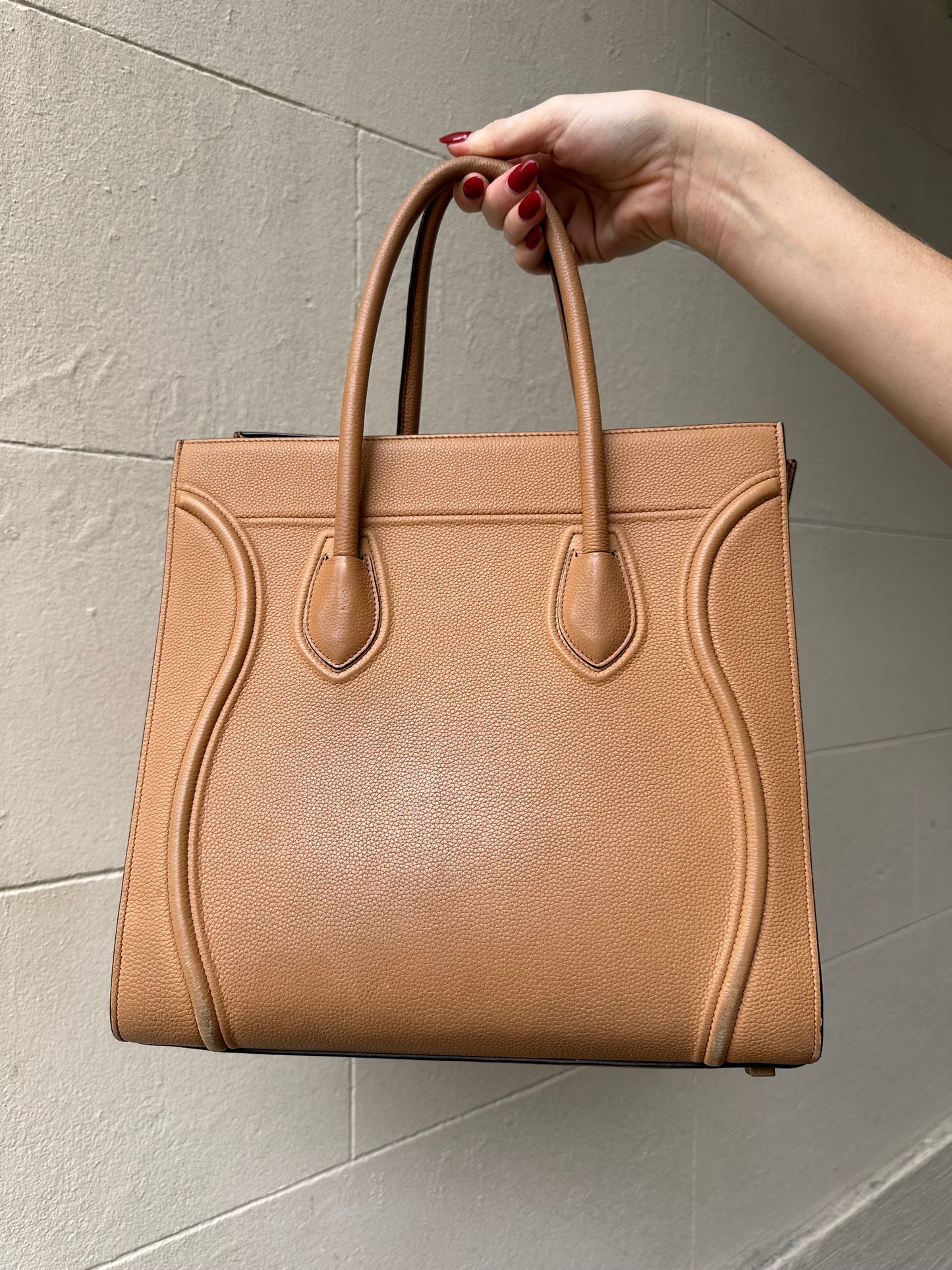 Celine Tan Luggage Bag