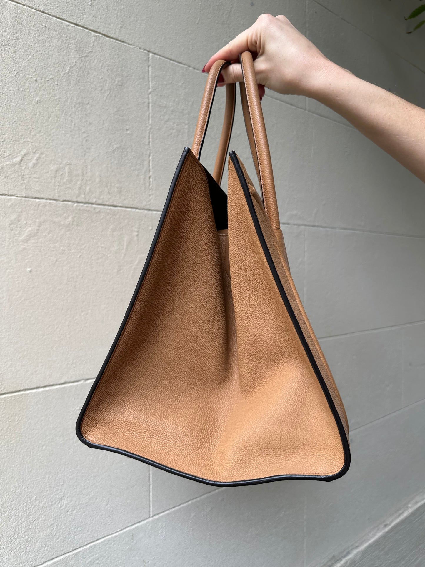 Celine Tan Luggage Bag