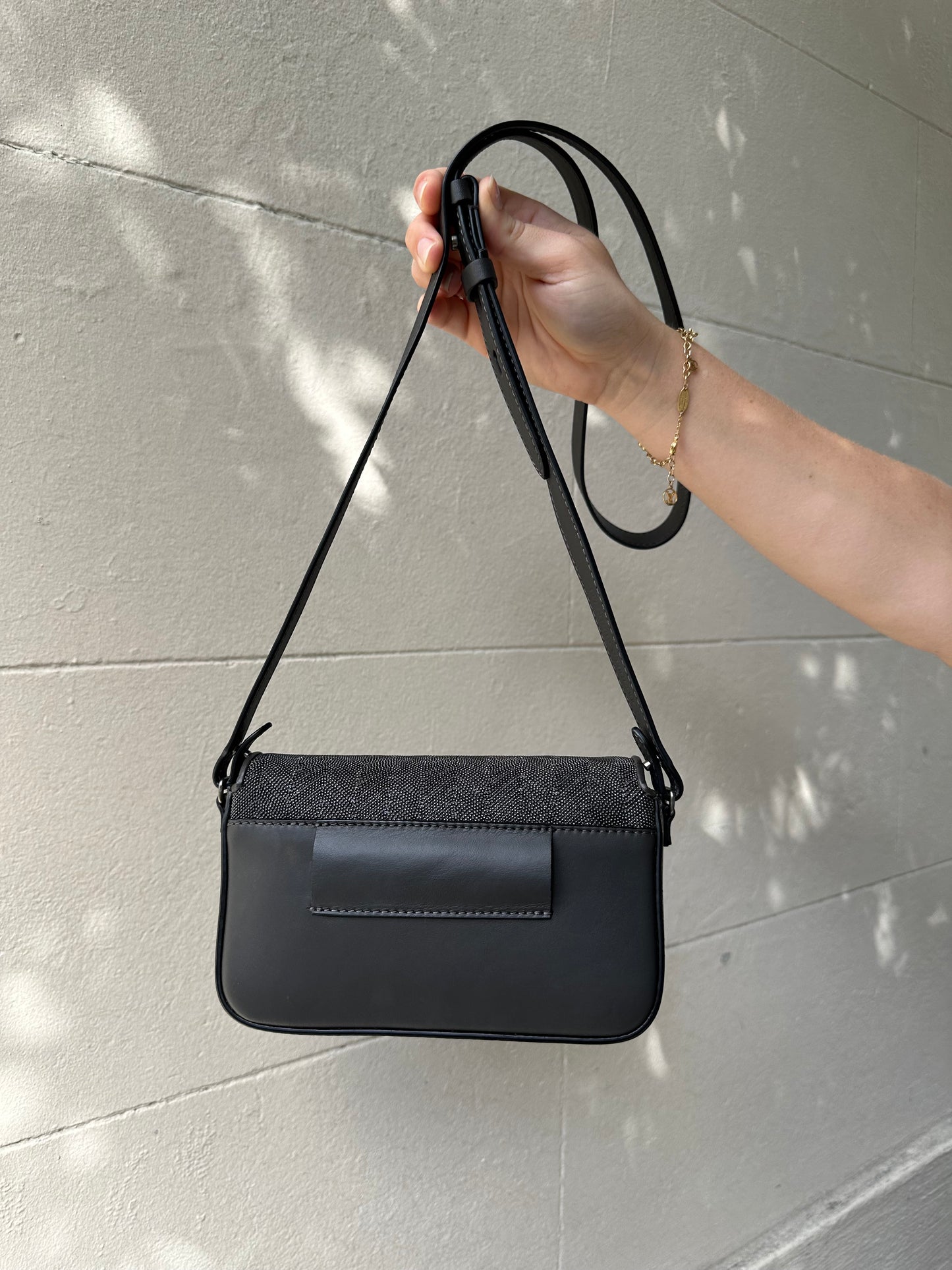 Brunello Cucinelli Grey Sparkle Bag
