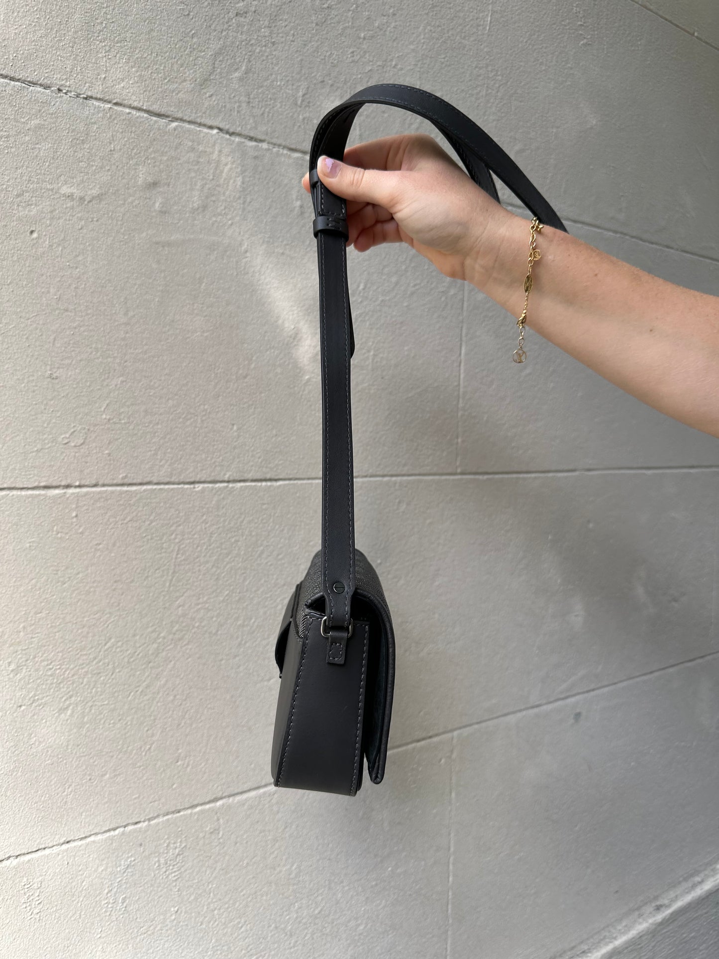 Brunello Cucinelli Grey Sparkle Bag