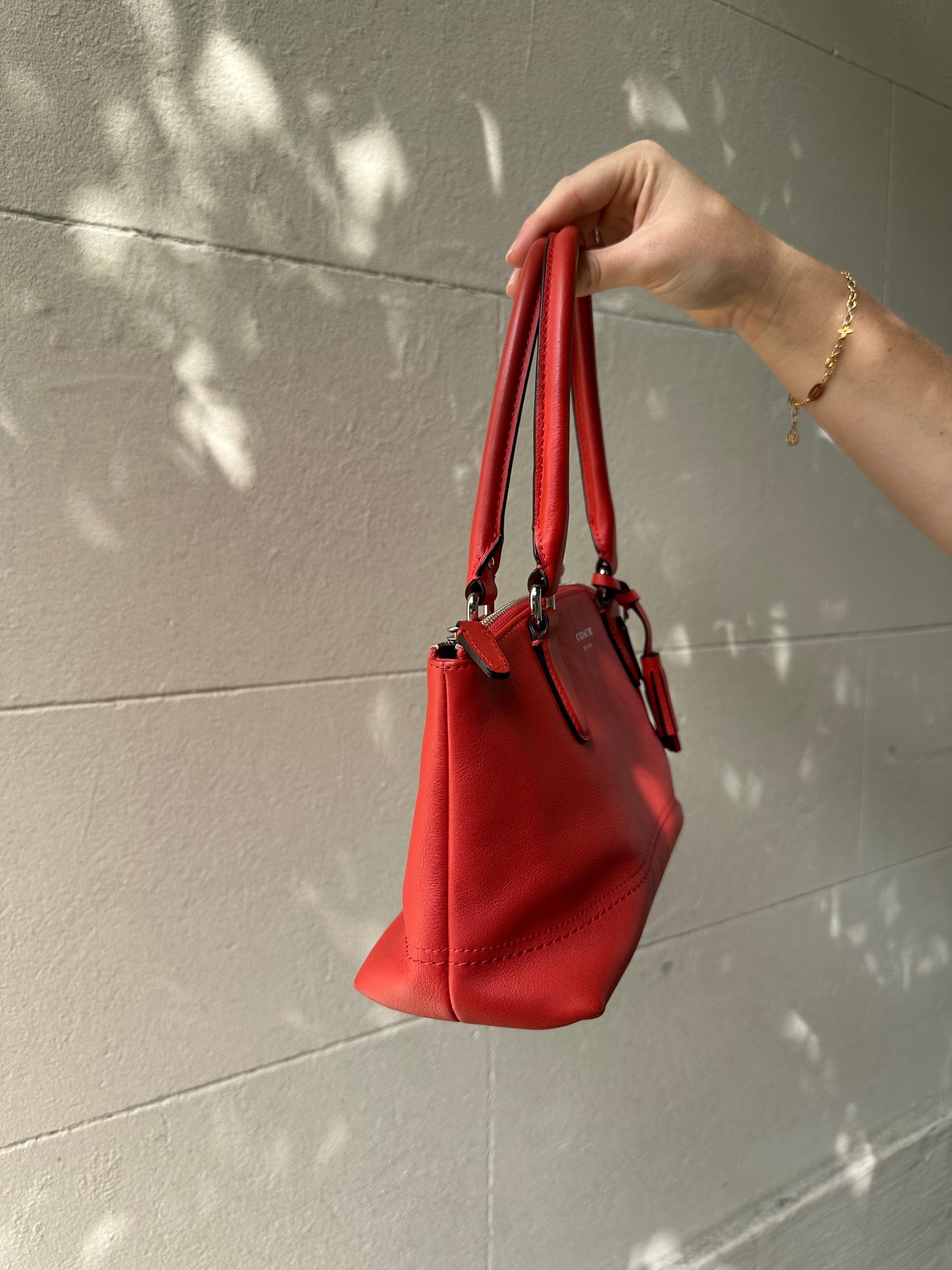 Coach Red Mini Handbag
