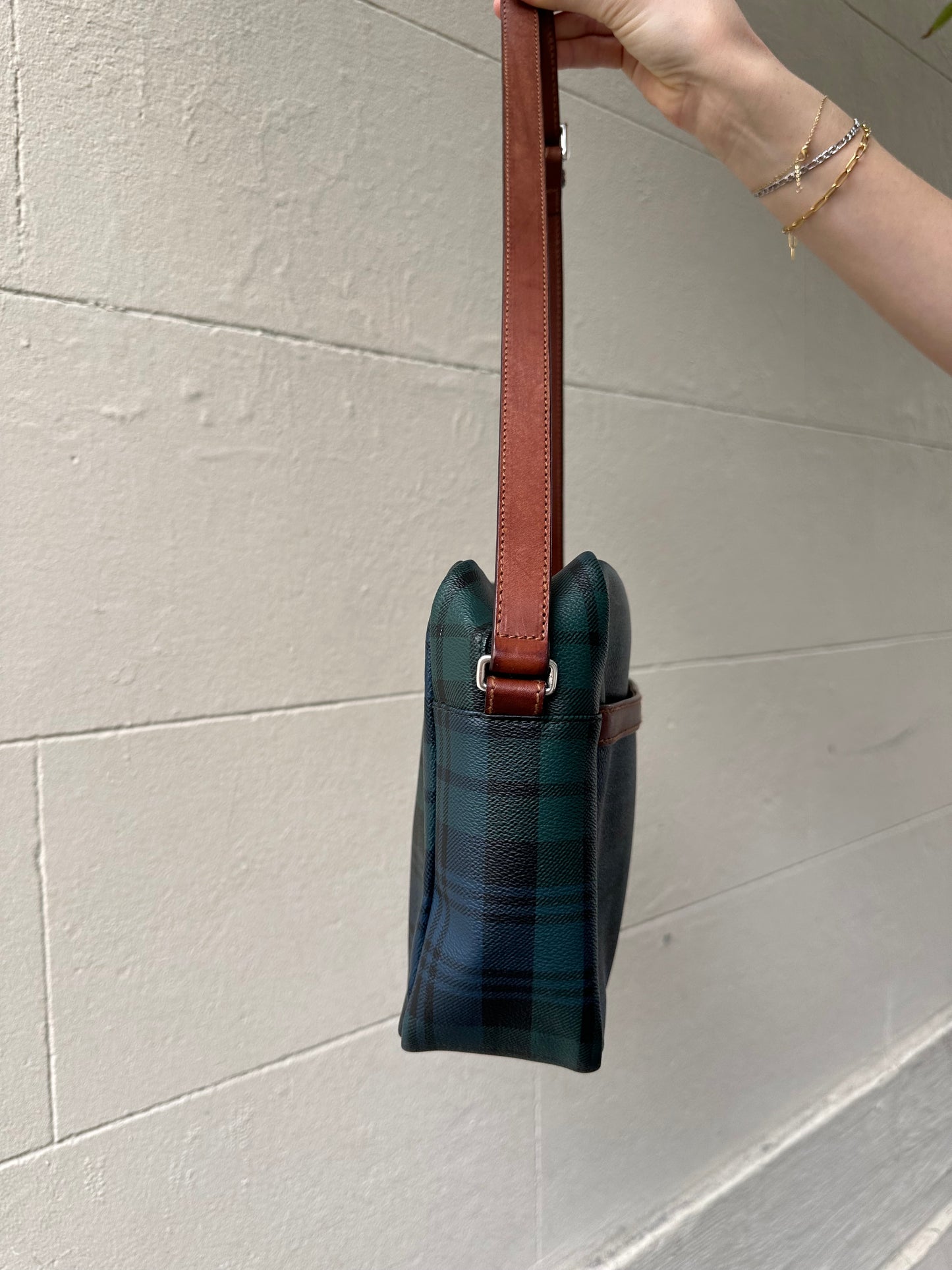 Ralph Lauren Check Crossbody Bag