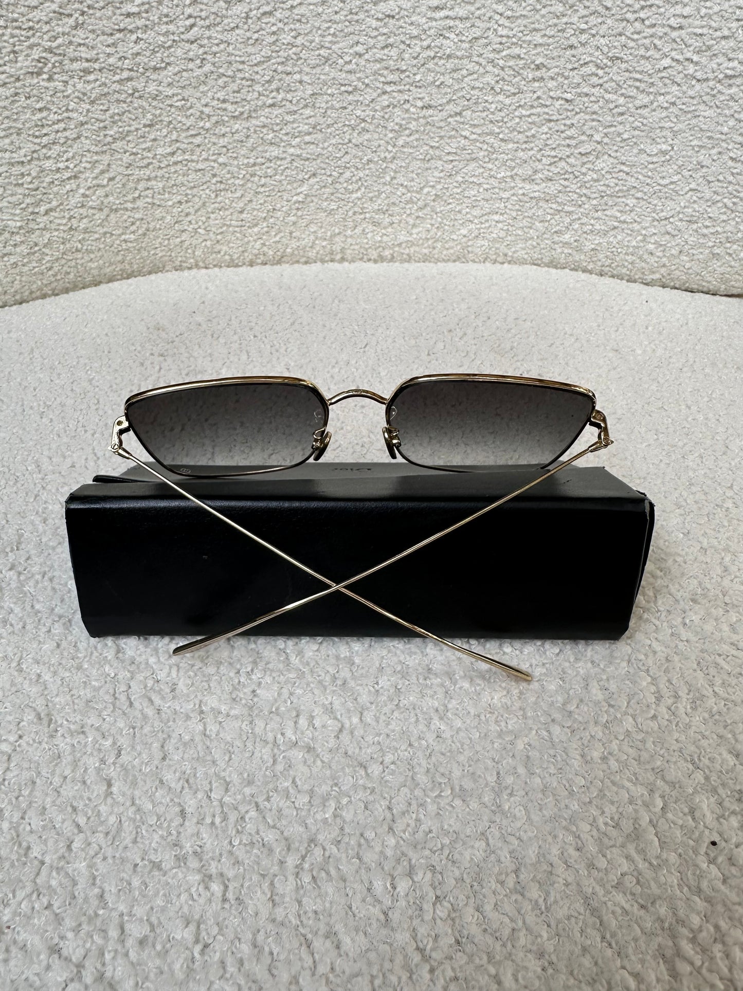 Dior Fine Gold Rim Sunglasses