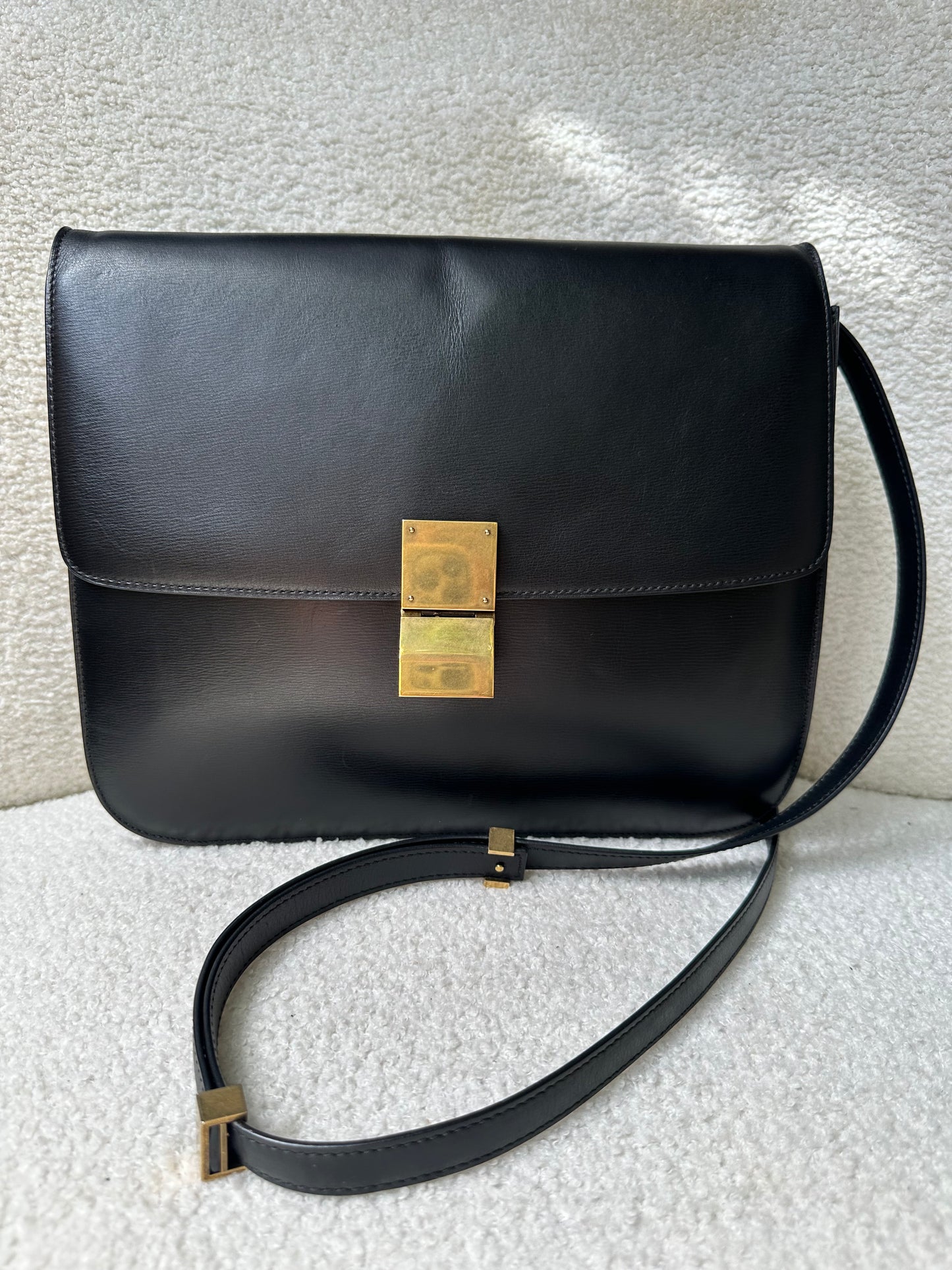 Celine Classic Black Box Bag