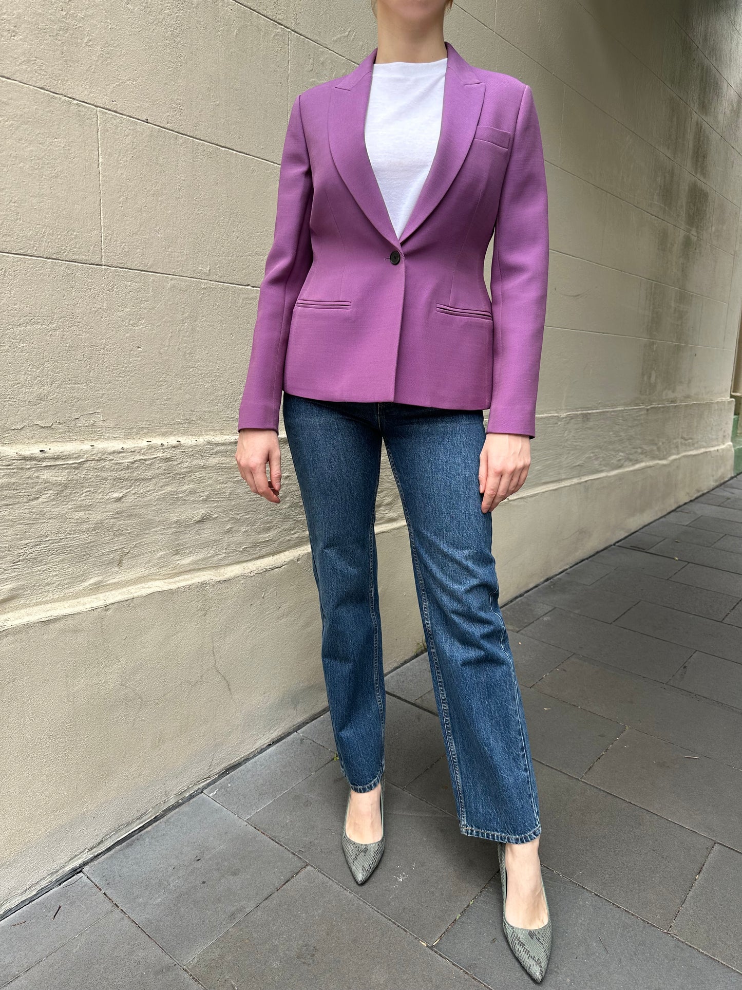 Christian Dior Purple Jacket Size 42