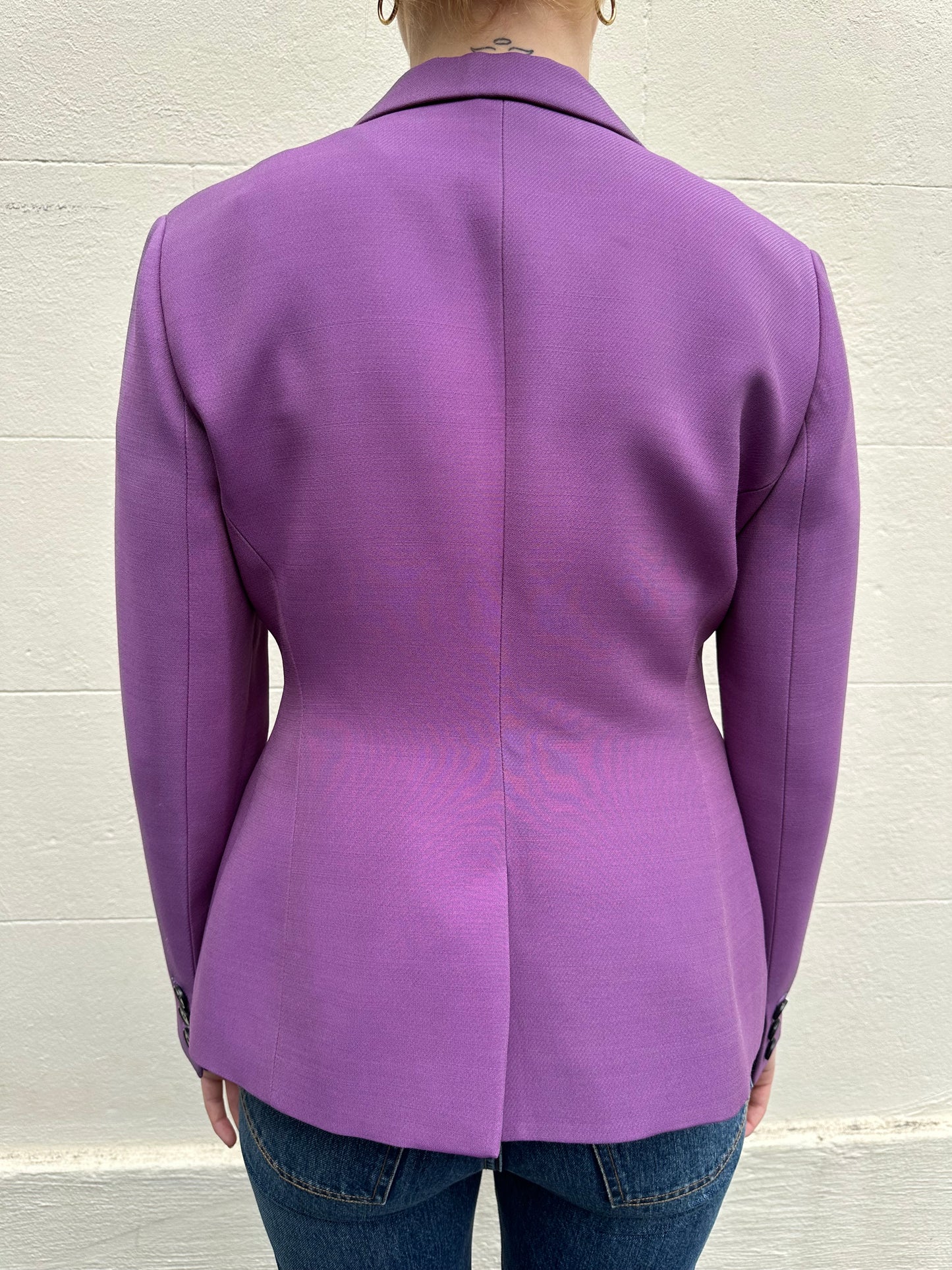 Christian Dior Purple Jacket Size 42