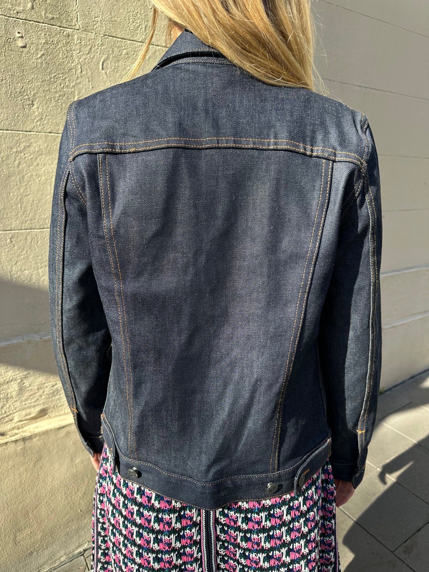 APC Dark Denim Jacket Size S