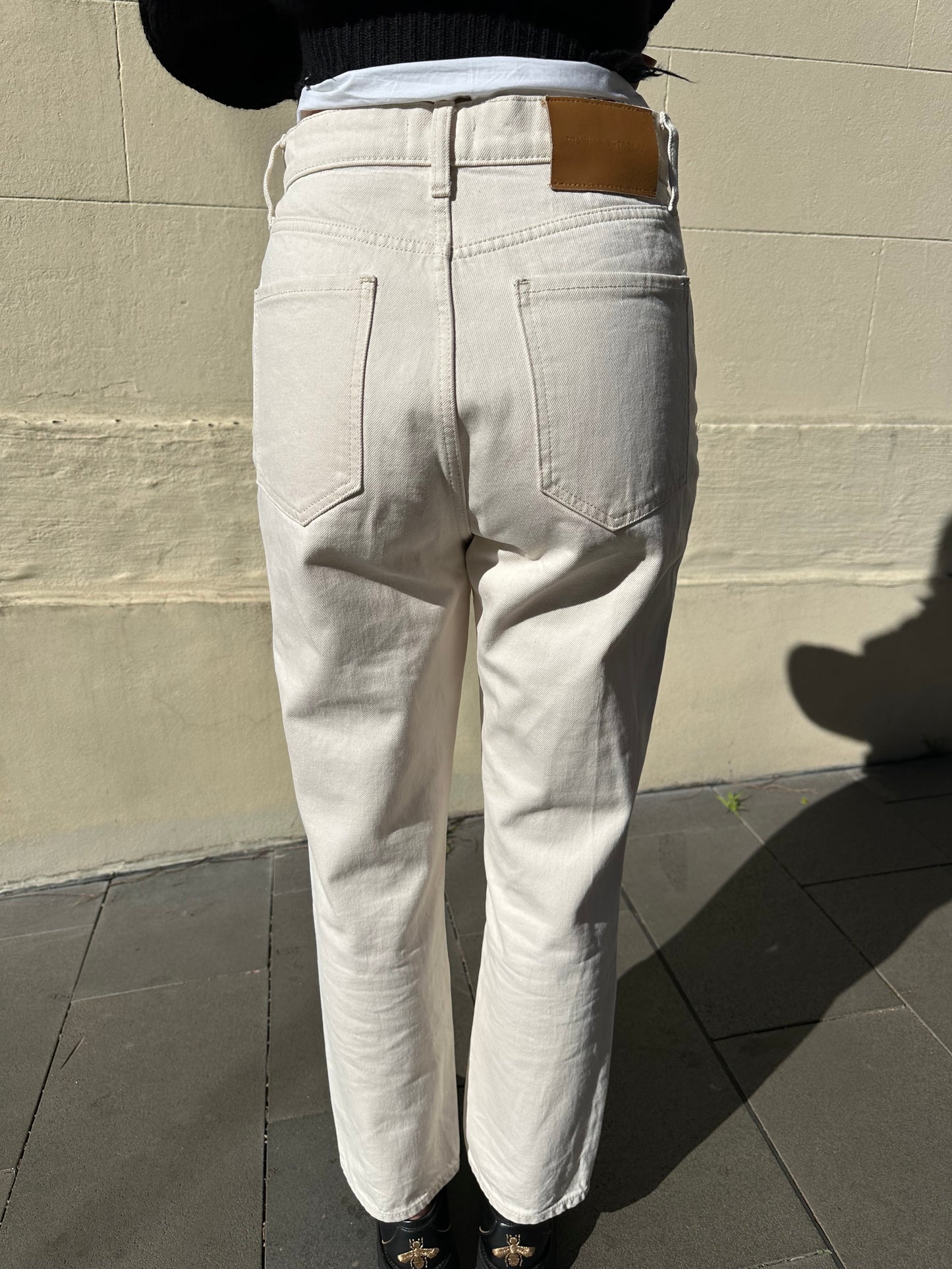 Scanlan Theodore Cream Jeans Size 27